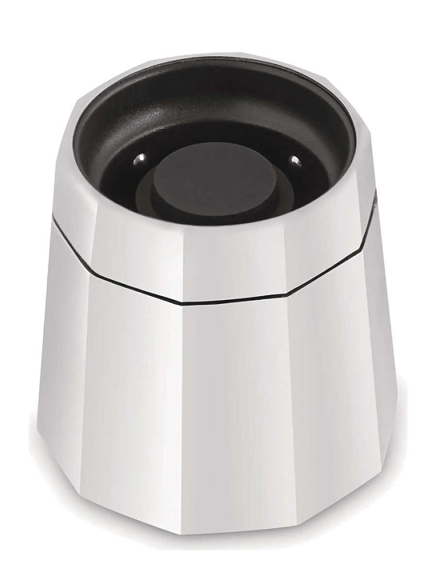 Alessi - Champagne stopper with expanding seal in 18/10 stainless steel - flaschenöffner & weinverschlüsse - steel - 2