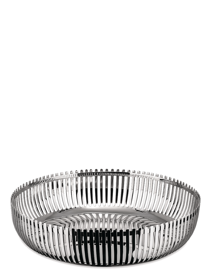 Alessi - Alessi Basket in 18/10 stainless steel - puuviljakausid - steel - 0