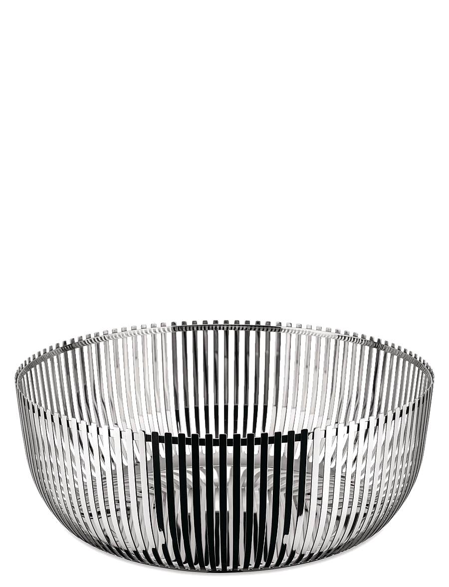 Alessi - Fruit bowl in 18/10 stainless steel - puuviljakausid - steel - 1