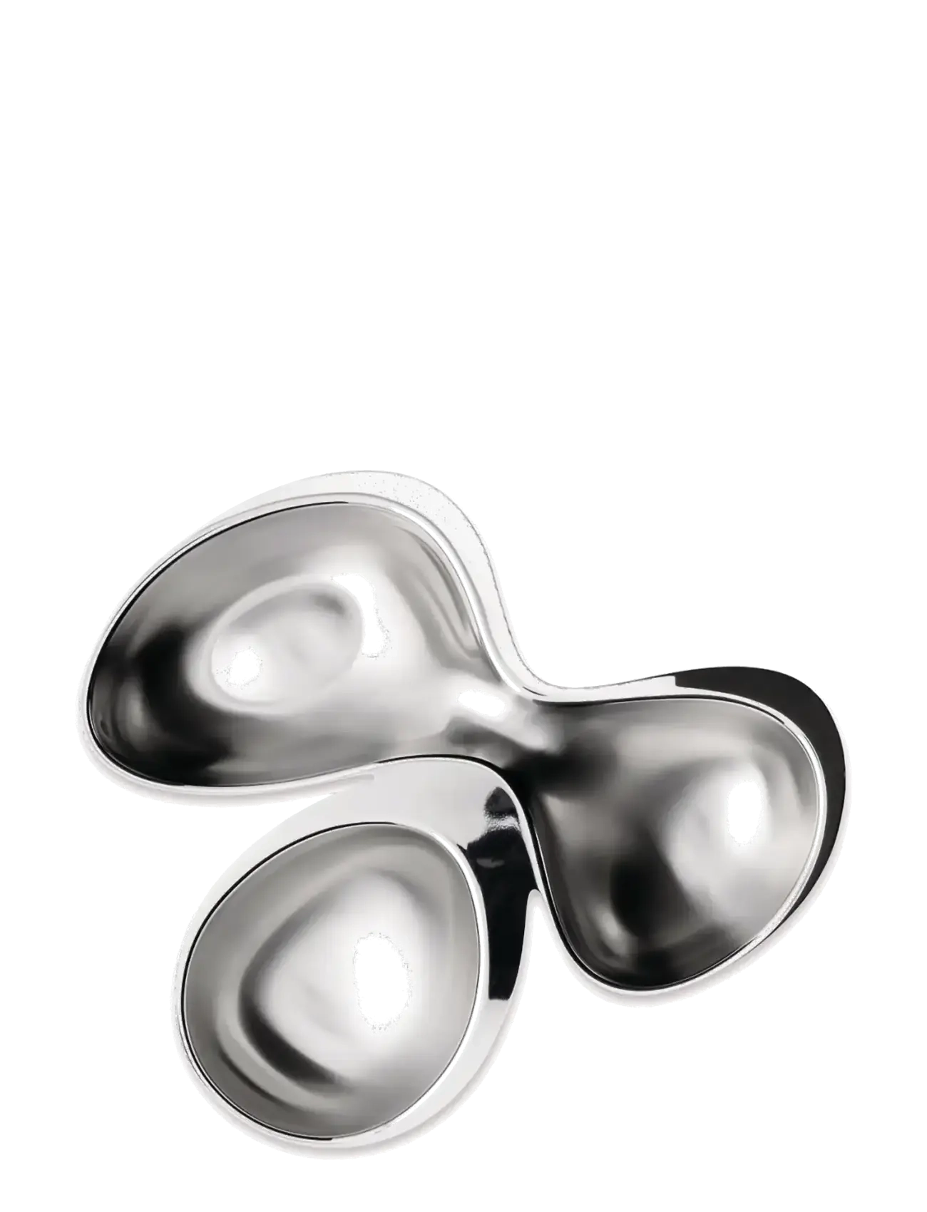 Alessi - Three-piece hors-d'oeuvre set in 18/10 stainless steel, matte with mirror-polished edge - steel - 3