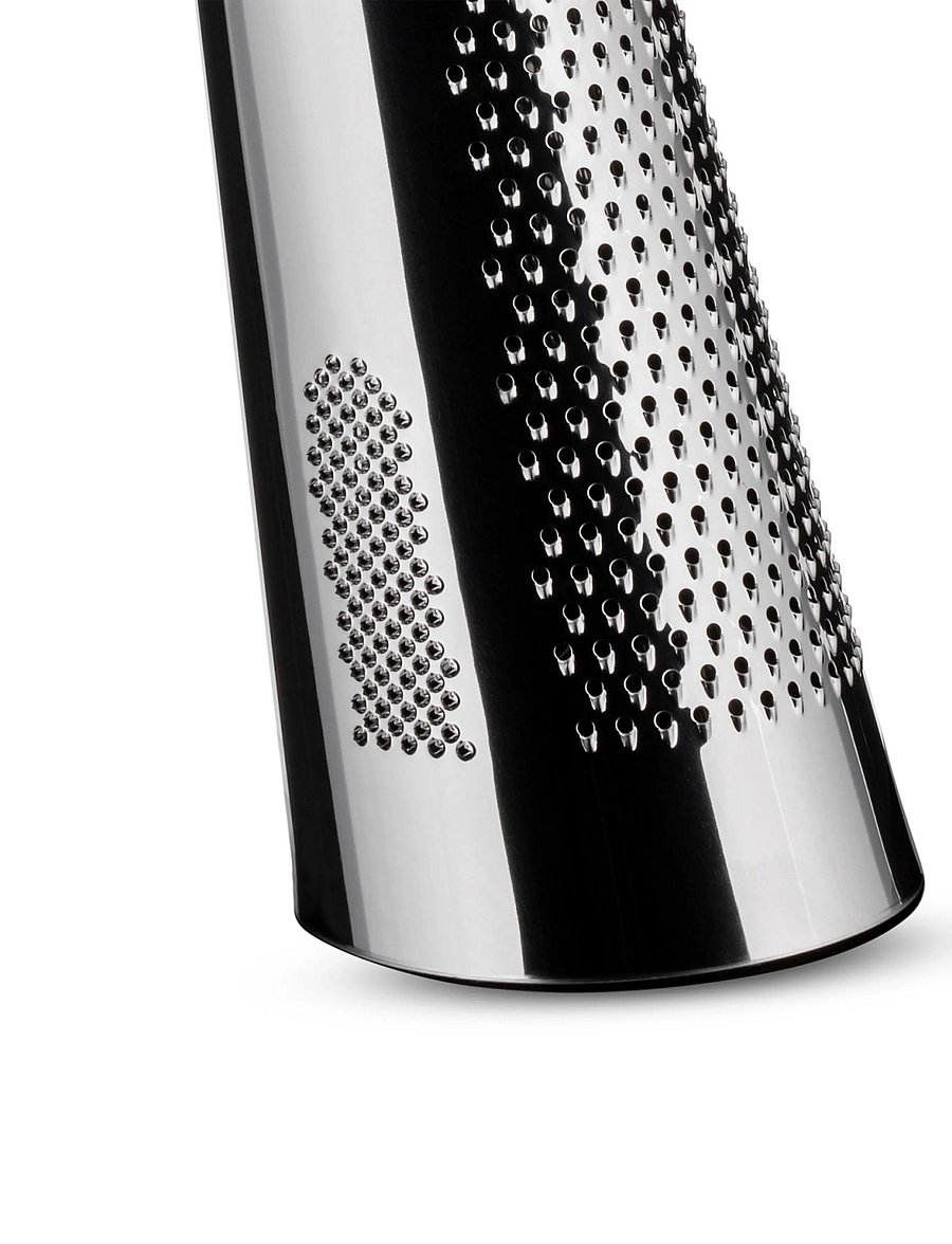 Alessi - Giant grater for cheese and nutmeg in steel and wood - riivid - steel - 5