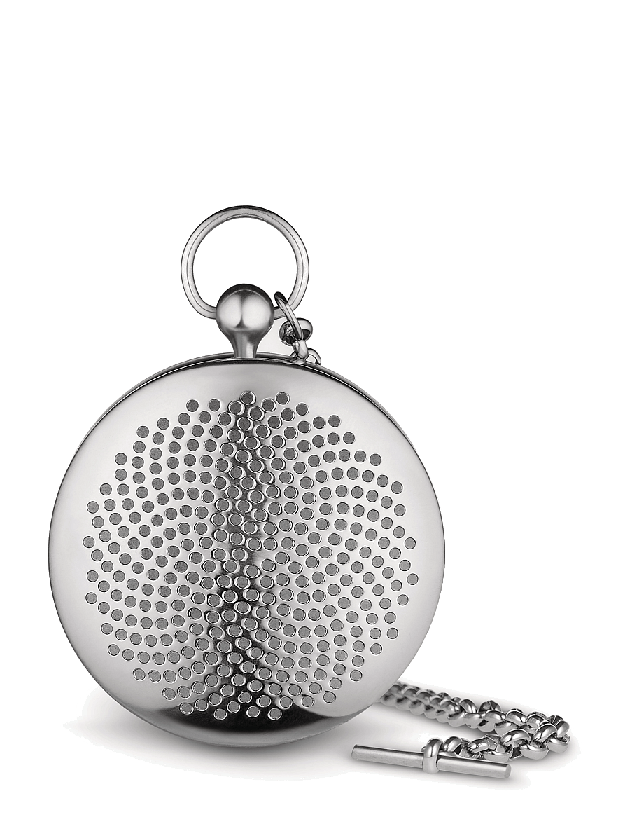 Alessi - Tea strainer in 18/10 mirror-polished stainless steel - teesõelad - steel - 2