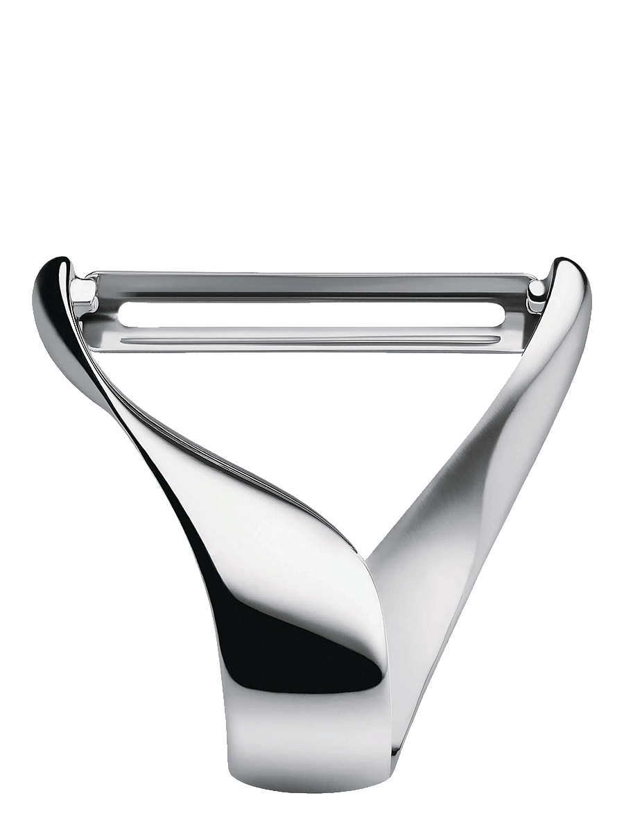 Alessi - Peeler in 18/10 stainless steel, mirror-polished - kartulikoorijad - steel - 1