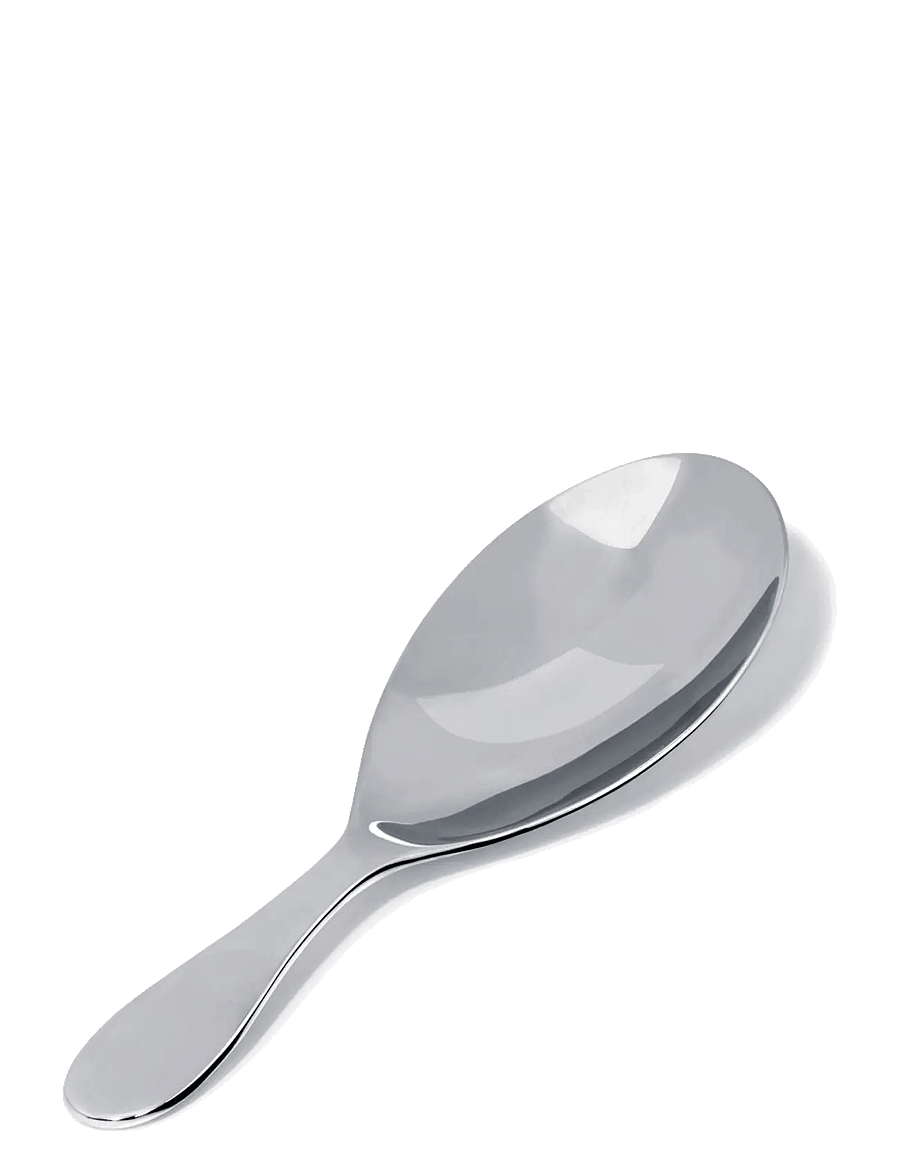 Alessi - Risotto spoon in 18/10 stainless steel - serveerimislusikad - steel - 1
