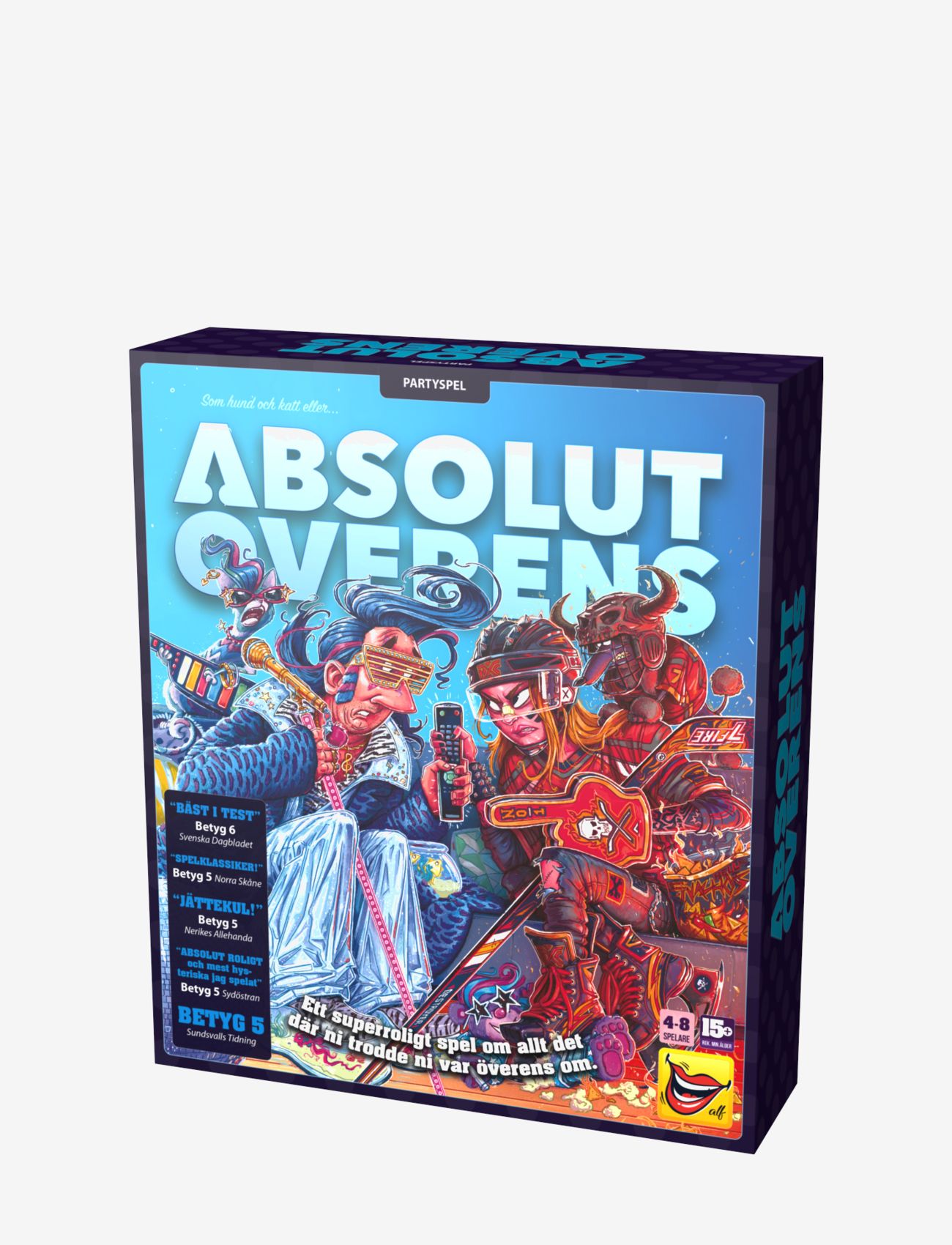ALF Toys and Games - Absolut överens - brädspel - multi colored - 0