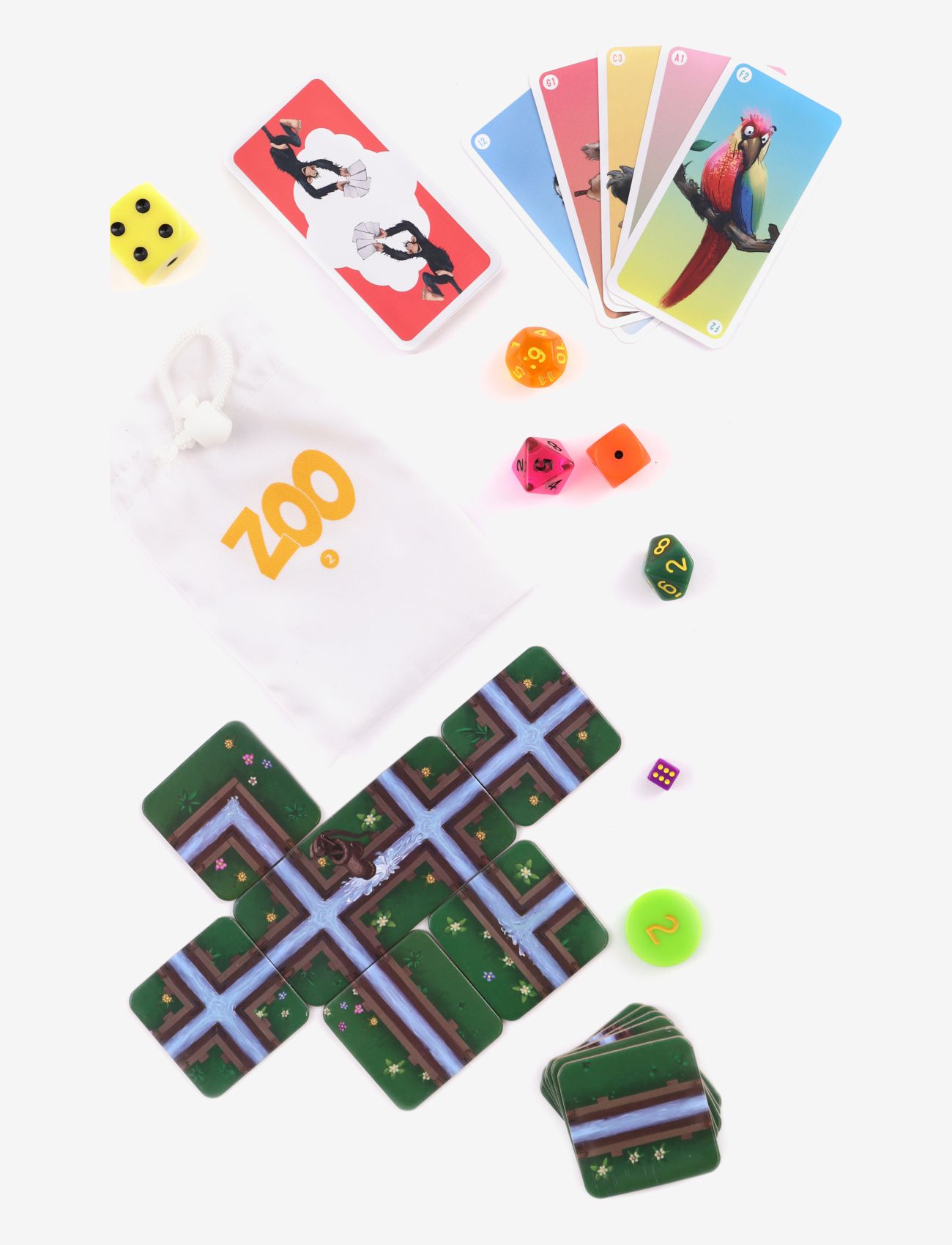 ALF Toys and Games - Zoo - Þroskaspil - multi colored - 2