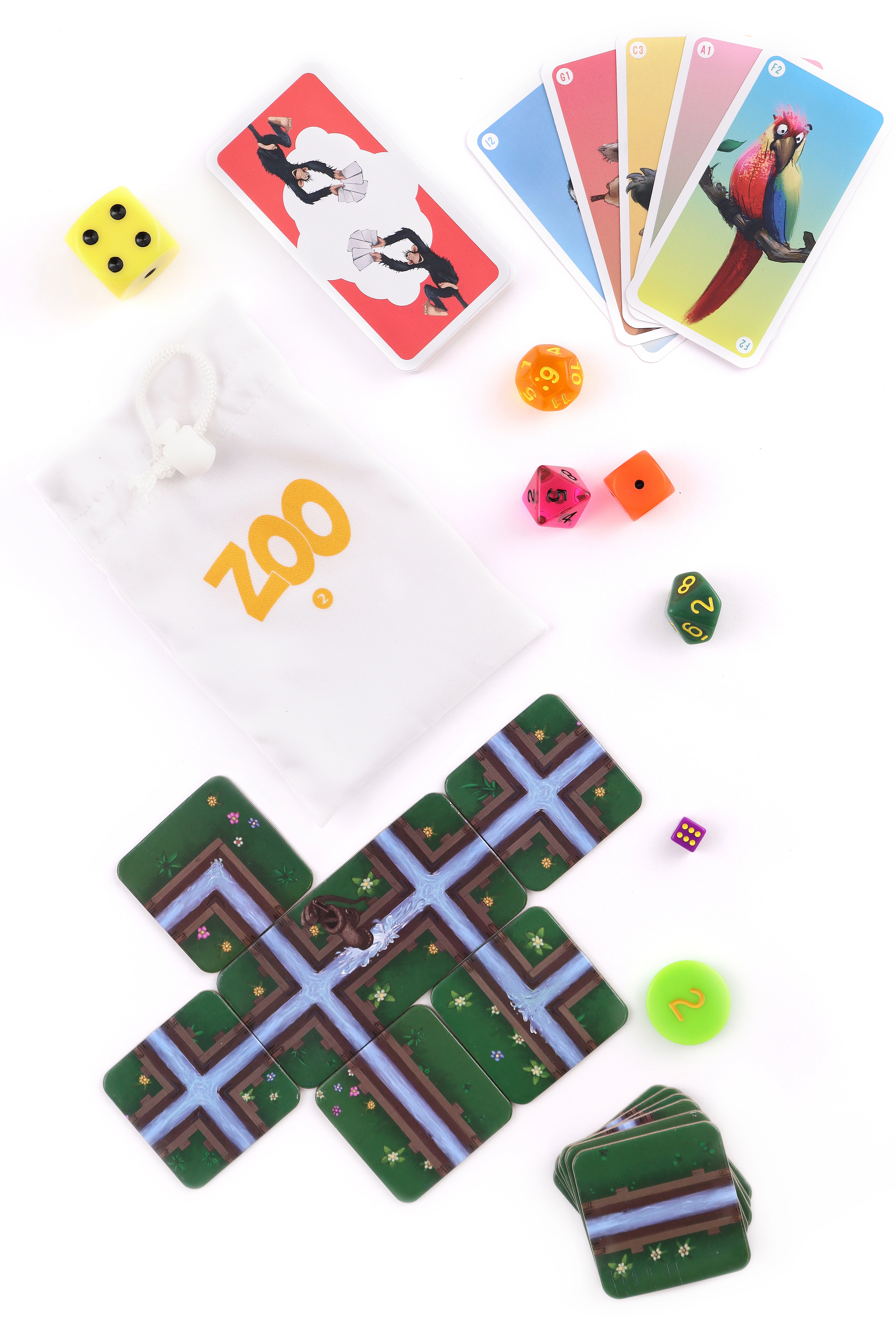ALF Toys and Games - Zoo - Þroskaspil - multi colored - 0