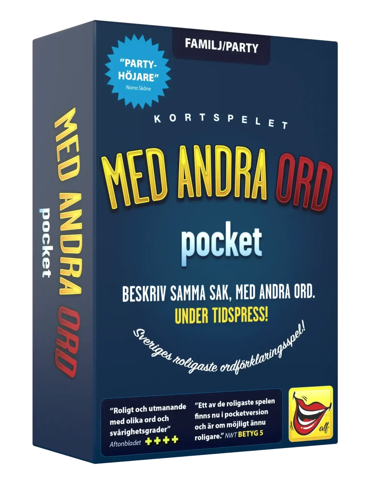 ALF Toys and Games Med andra ord Pocket - Spel - MULTI COLORED / navy