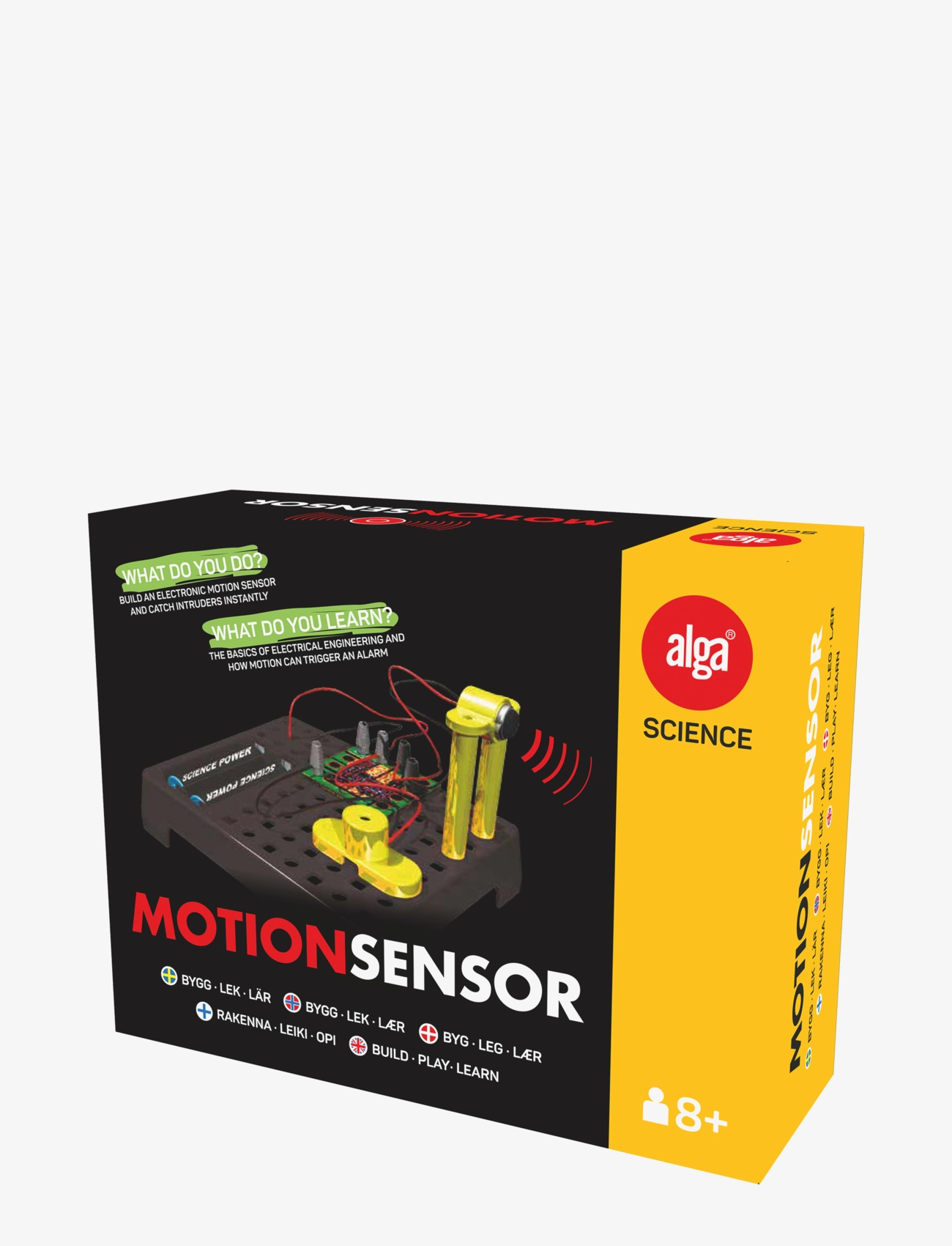 Alga Motion Sensor, MULTI, Multi/patterned, Legetøj > Experiments And Science, Børn
