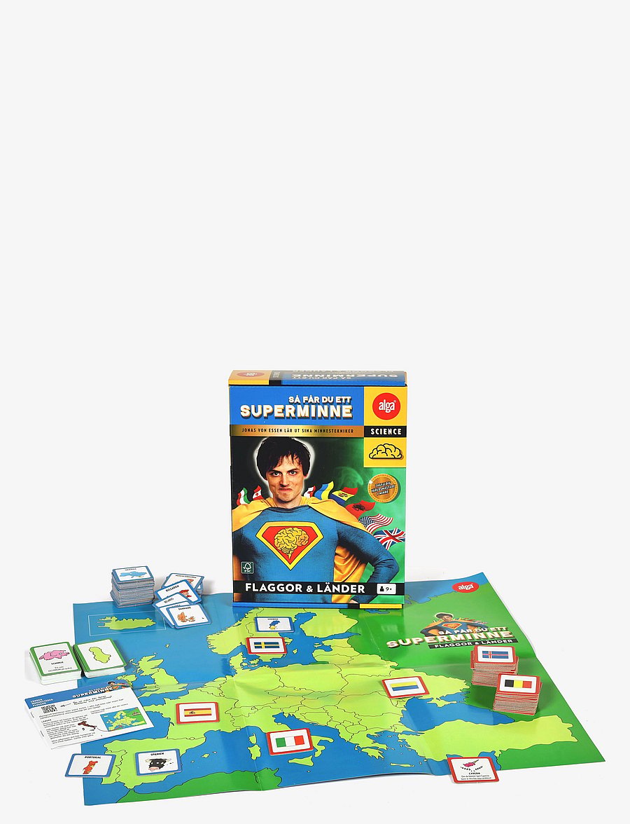 Alga - Superminne Flaggor & länder - aktiva spel - multi coloured - 2