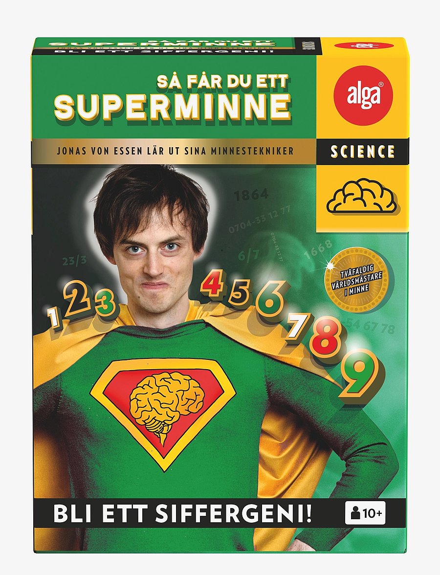 Alga - Superminne Siffergeni - aktiva spel - multi coloured - 0