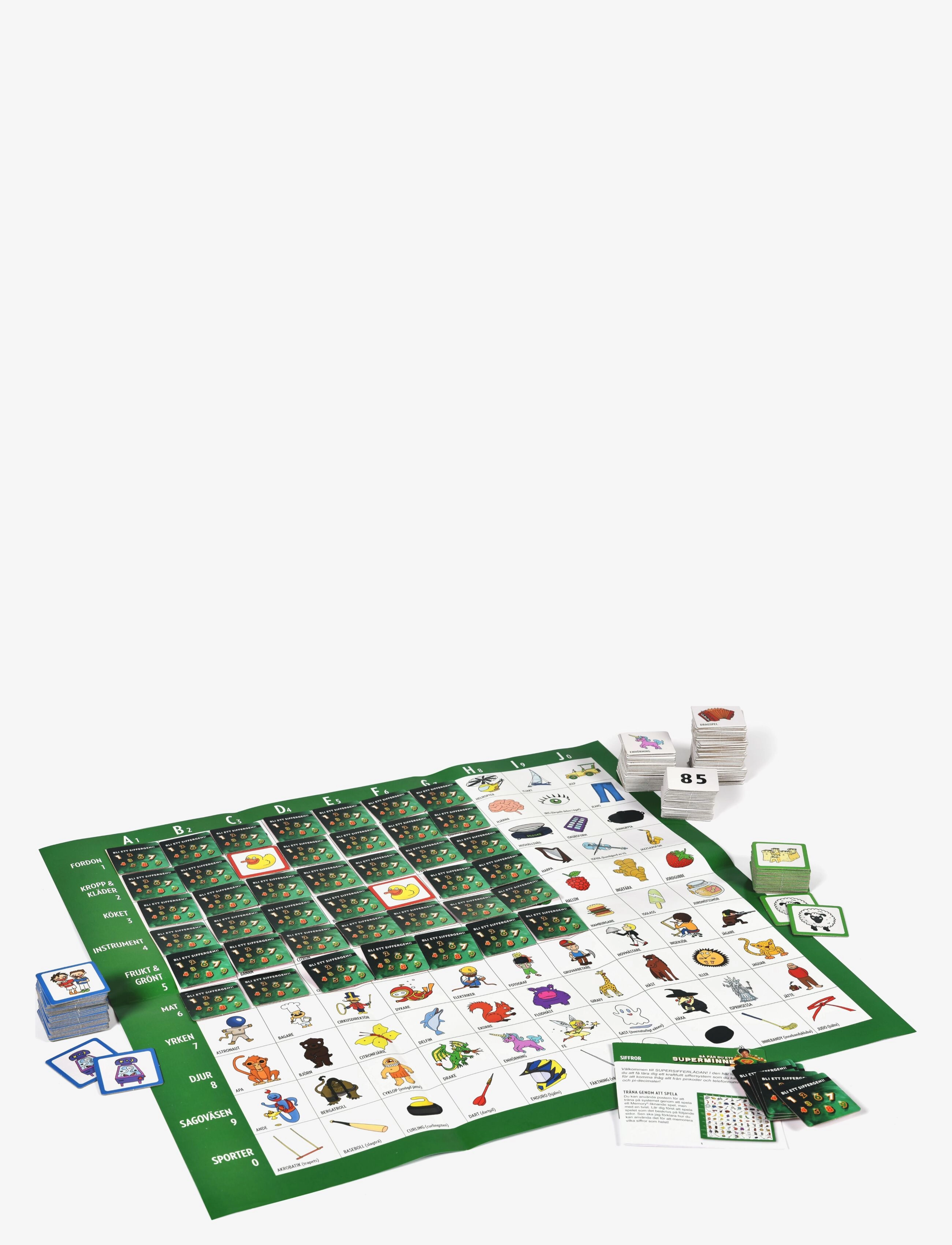 Alga - Superminne Siffergeni - aktiva spel - multi coloured - 1