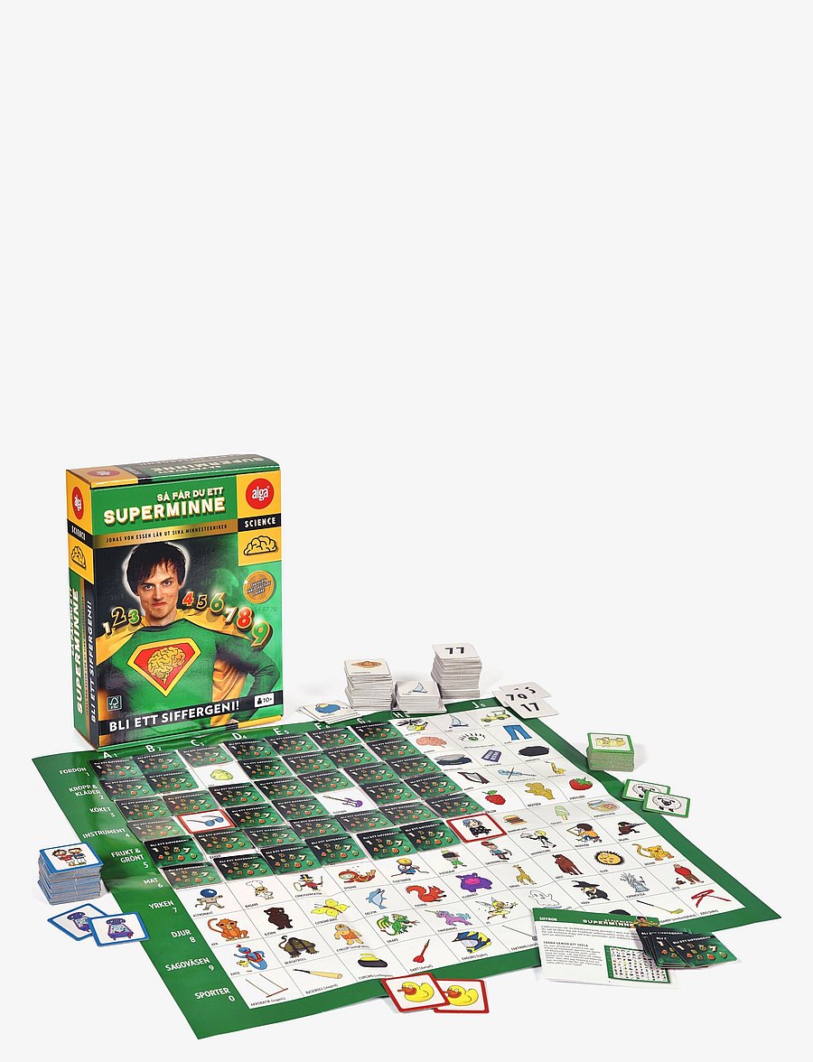 Alga - Superminne Siffergeni - aktiva spel - multi coloured - 2
