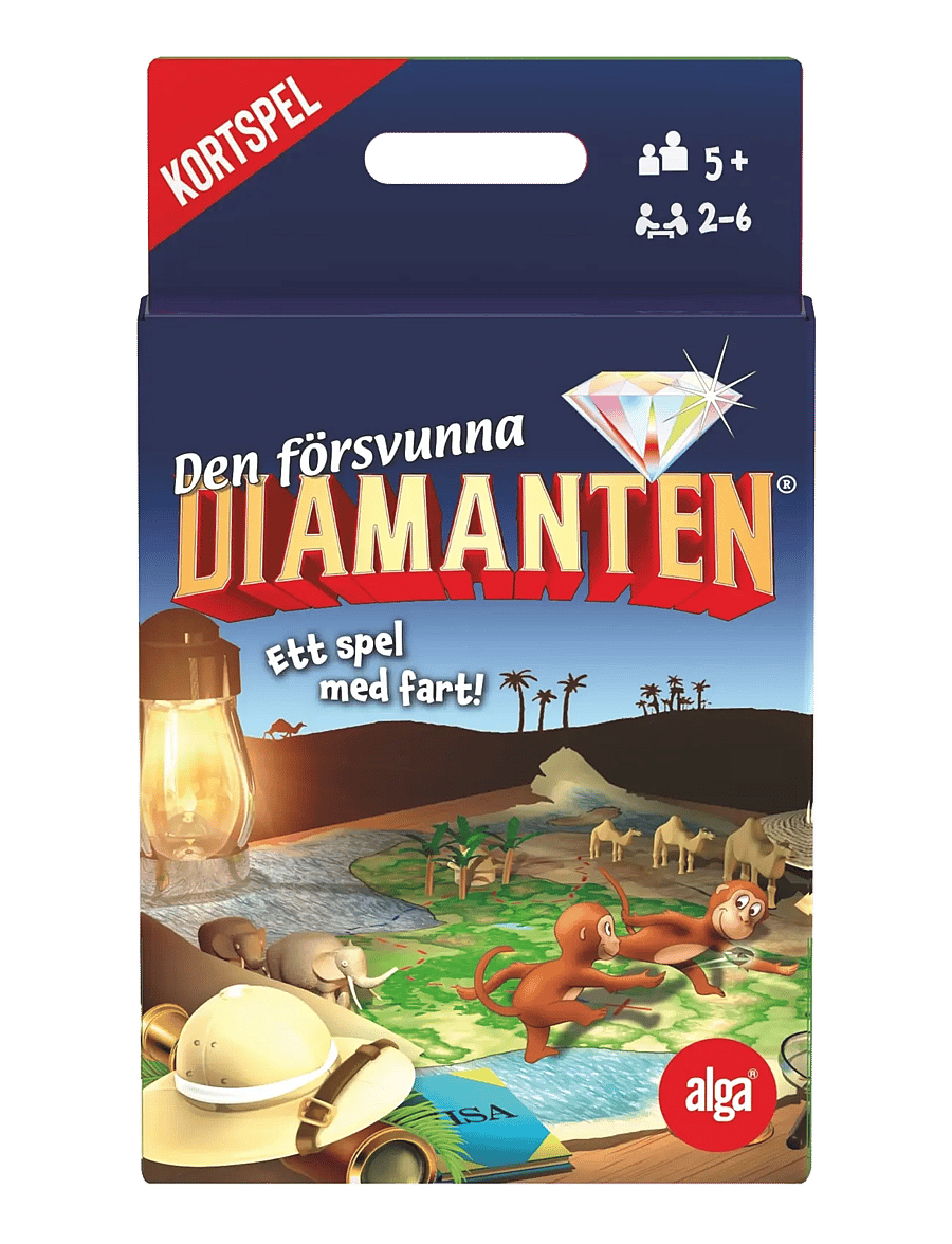 Alga - Den försvunna diamanten Kortspel SE - brädspel - multi coloured - 0