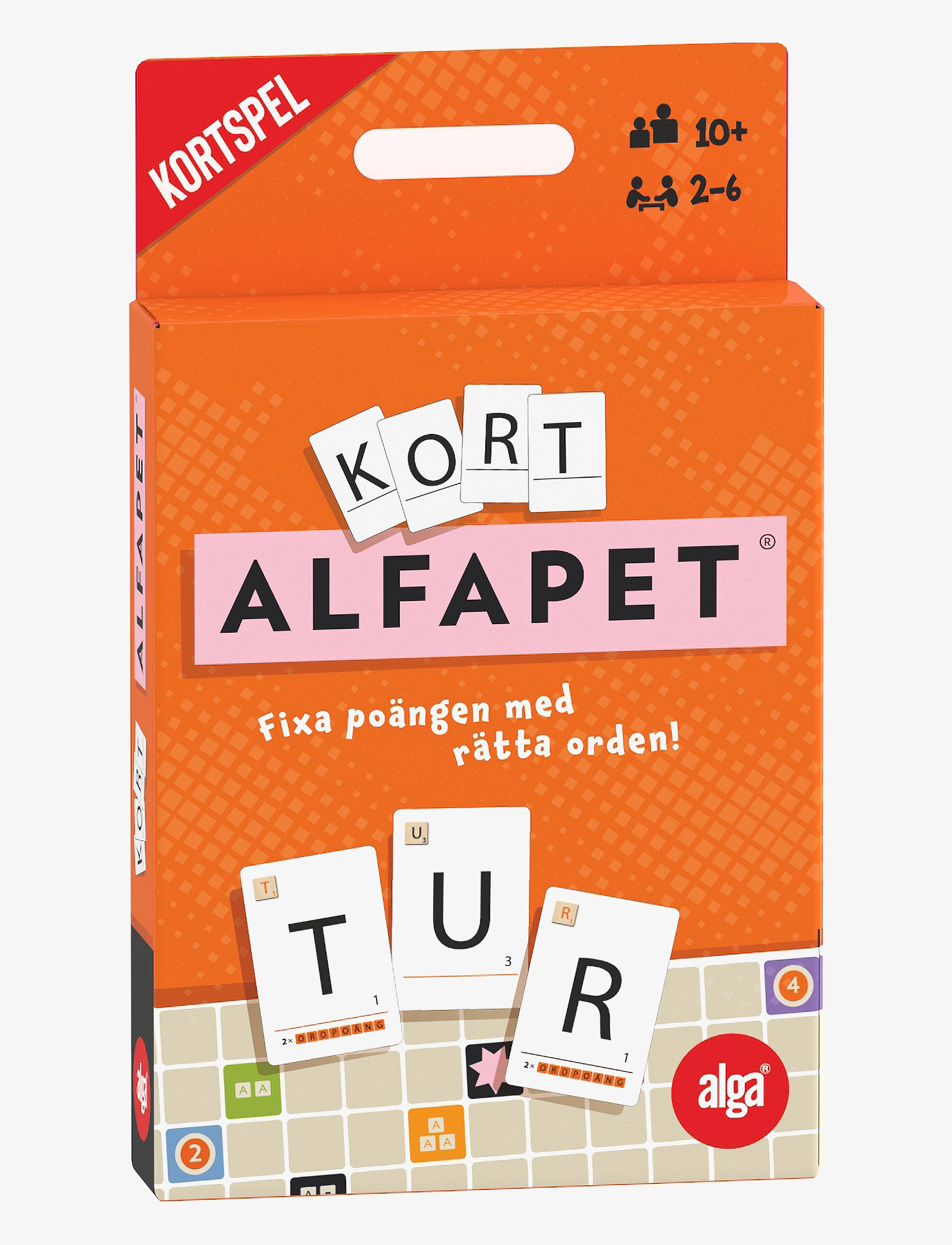 Alga Kortspel Alfapet - Kortspel - MULTI COLOURED / multi