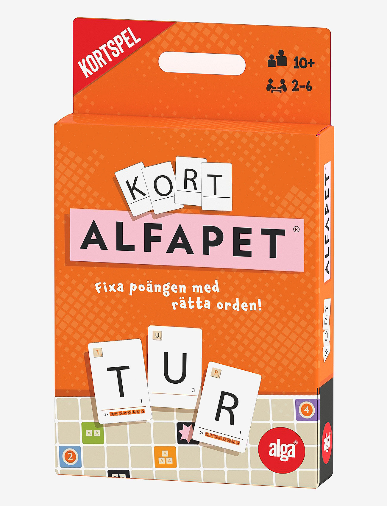 Alga - Kortspel Alfapet - kortspel - multi coloured - 1