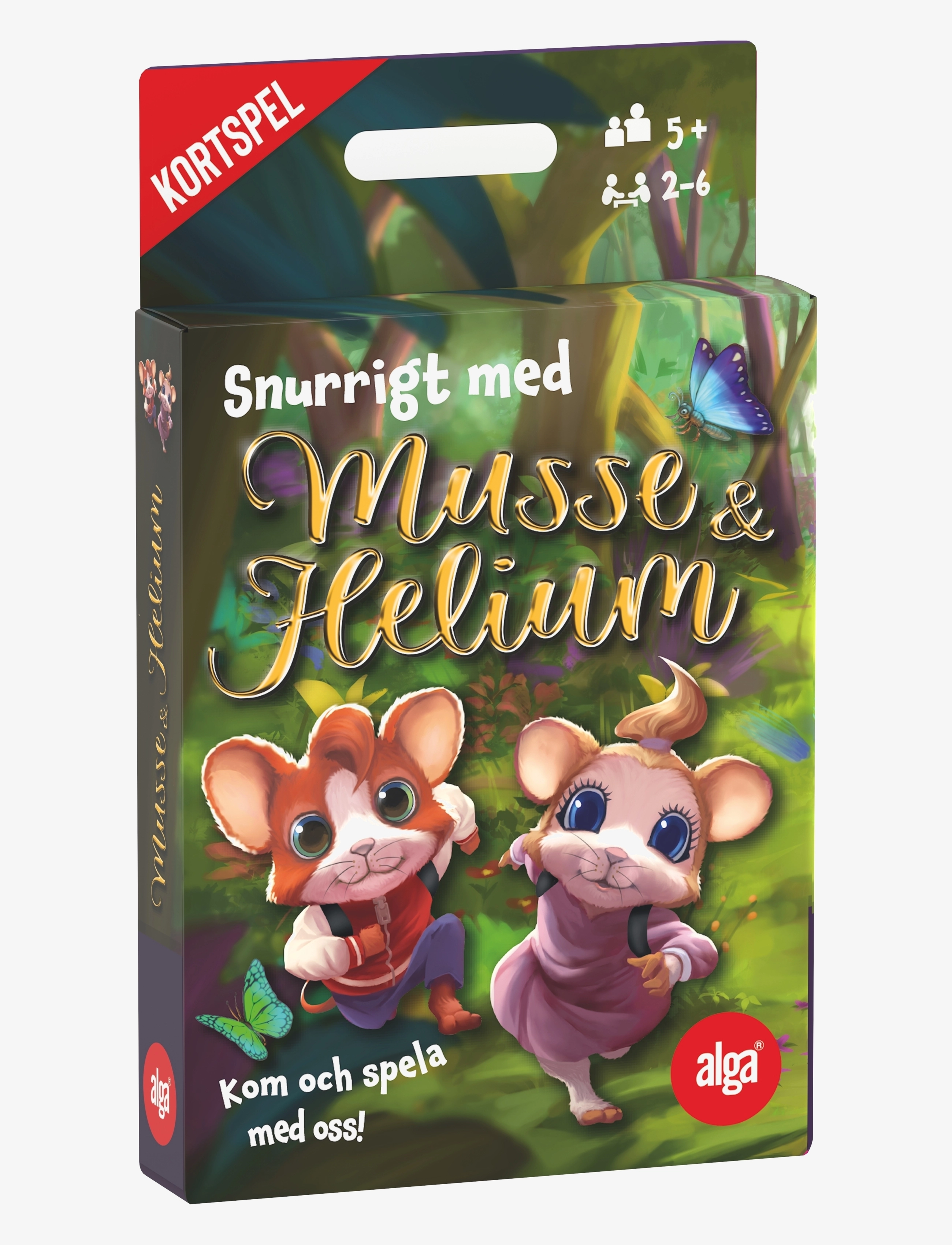 Alga - Kortspel Snurrigt med Musse & Helium - kortspel - multi coloured - 2