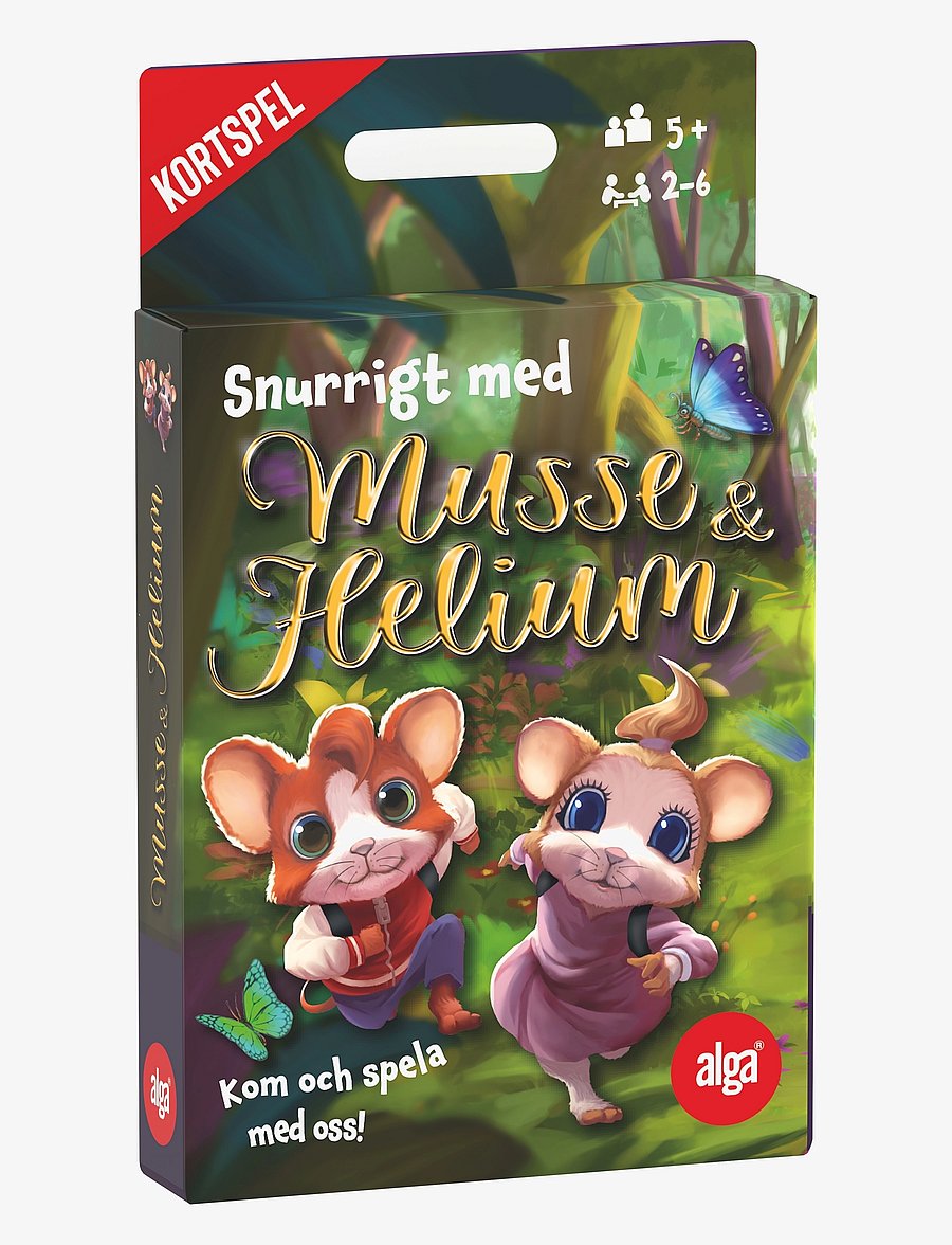 Alga - Kortspel Snurrigt med Musse & Helium - kortspel - multi coloured - 2