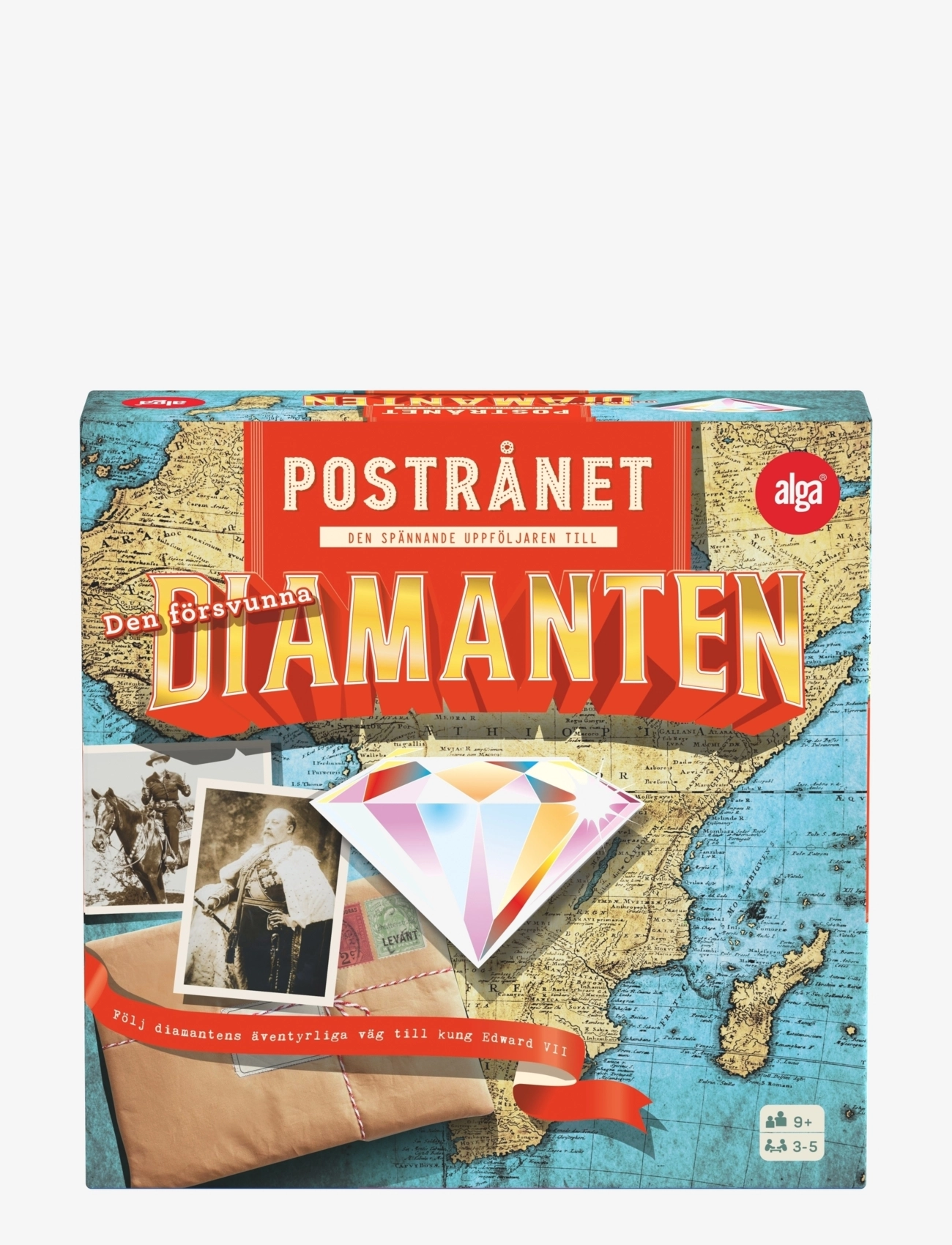 Alga - Den försvunna diamanten Postrånet - brädspel - multi coloured - 1