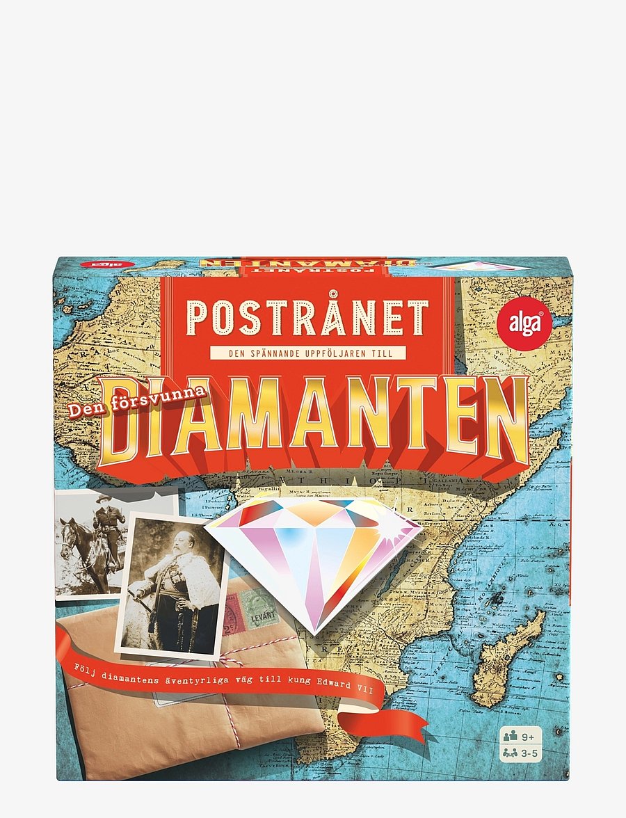 Alga - Den försvunna diamanten Postrånet - borðspil - multi coloured - 1