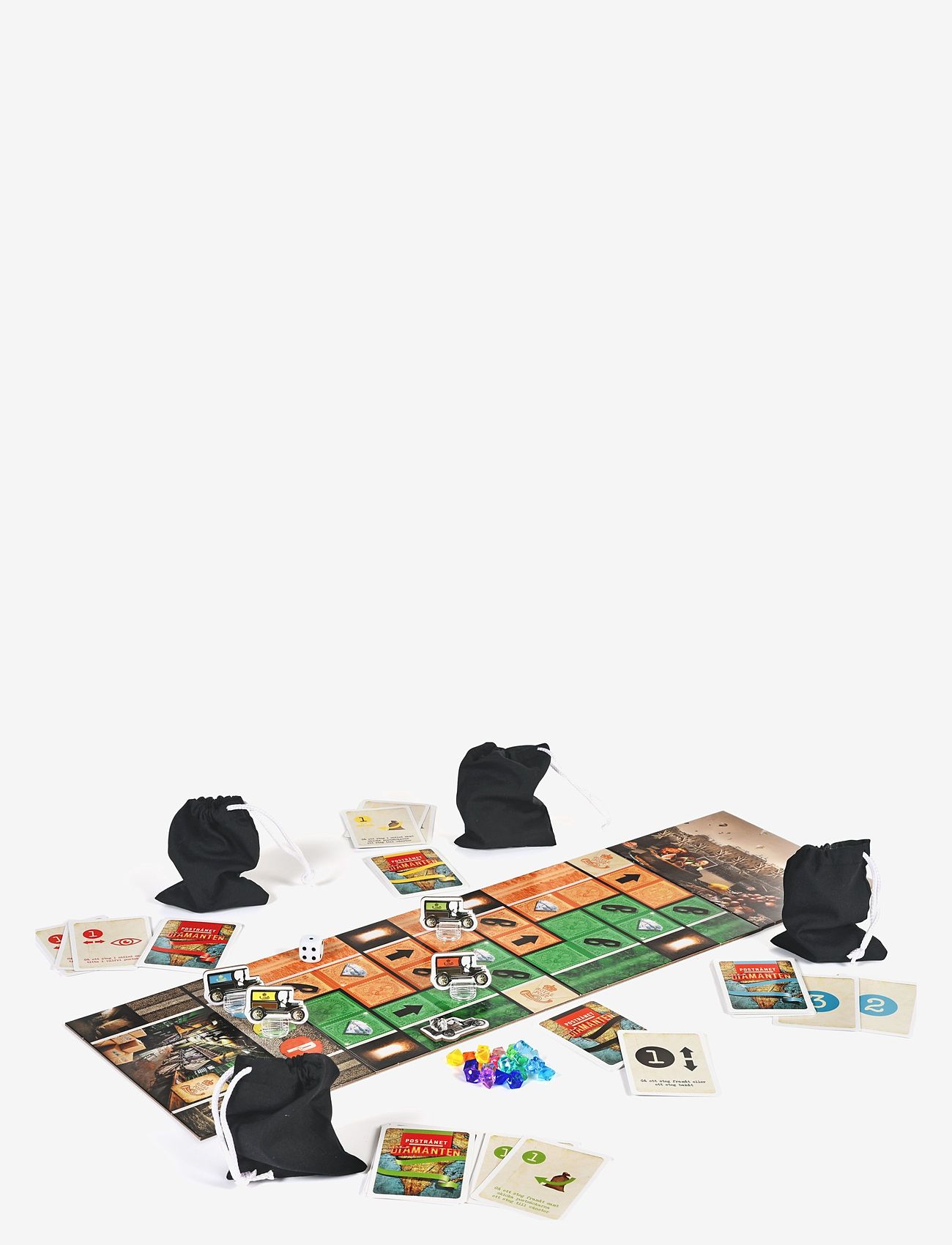 Alga - Den försvunna diamanten Postrånet Svensk - brætspil - multi coloured - 2