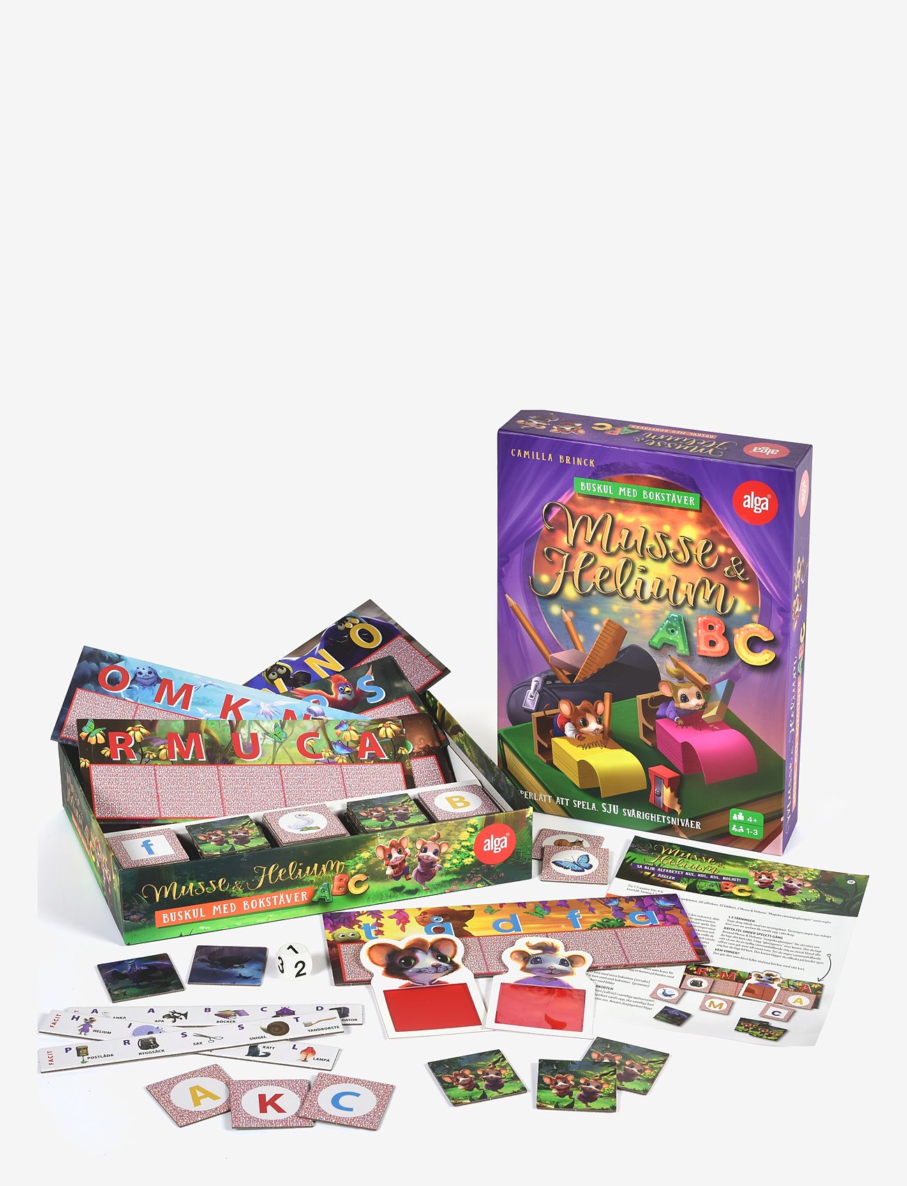 Alga - Musse & Helium ABC SE - brädspel - multi coloured - 0