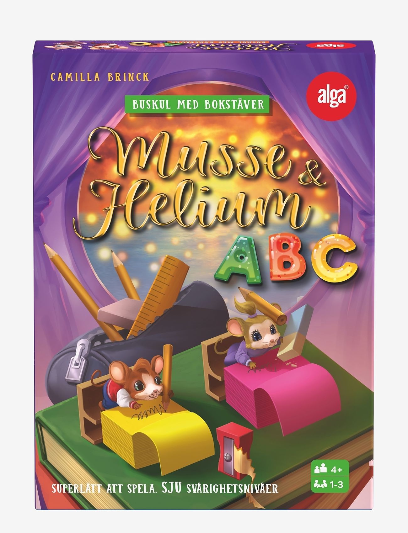 Alga - Musse & Helium ABC SE - brädspel - multi coloured - 1