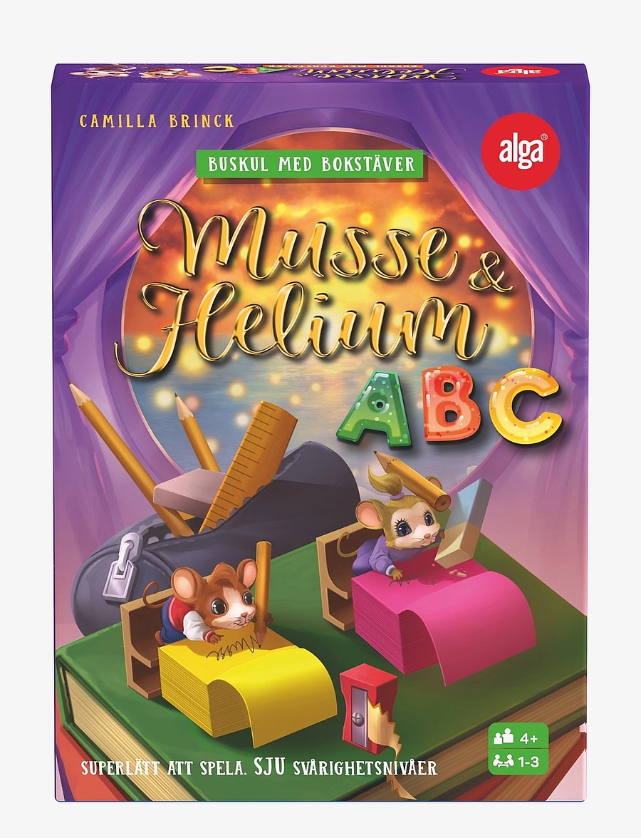 Alga - Musse & Helium ABC SE - brädspel - multi coloured - 1