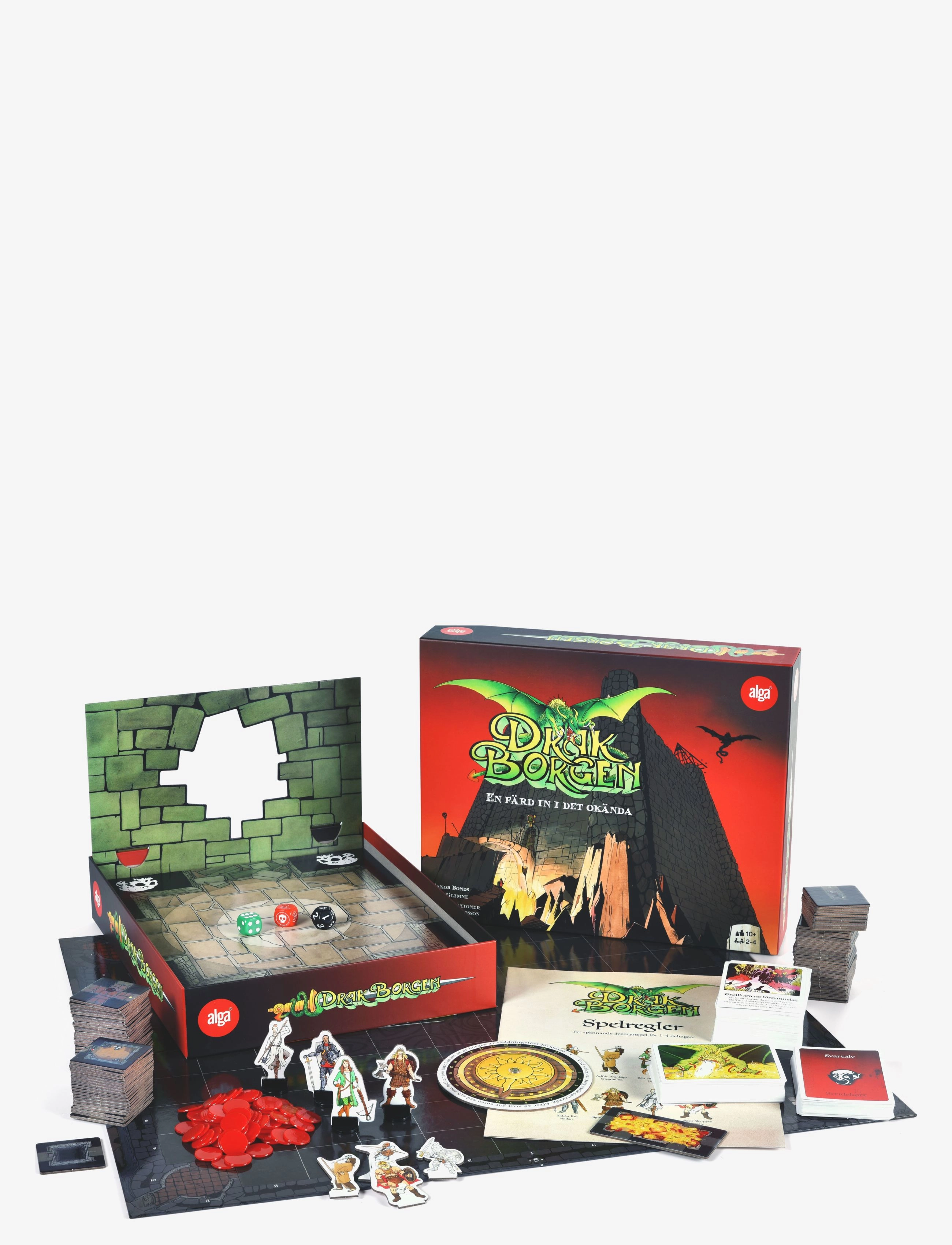 Alga Drakborgen Svensk, SWEDISH, Multi/patterned, Spil > Brætspil, Børn