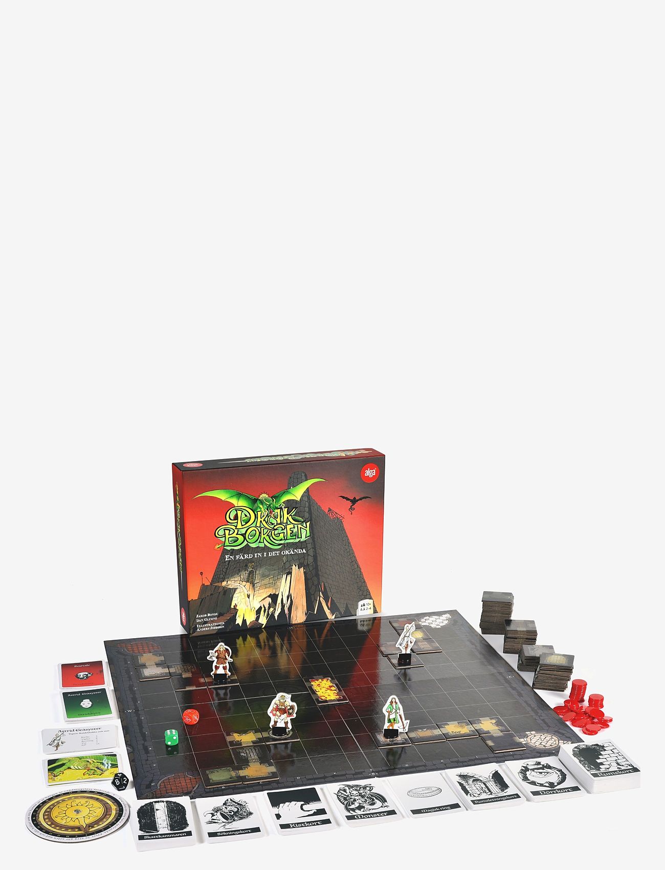 Alga - Drakborgen Svensk - brætspil - multi coloured - 2