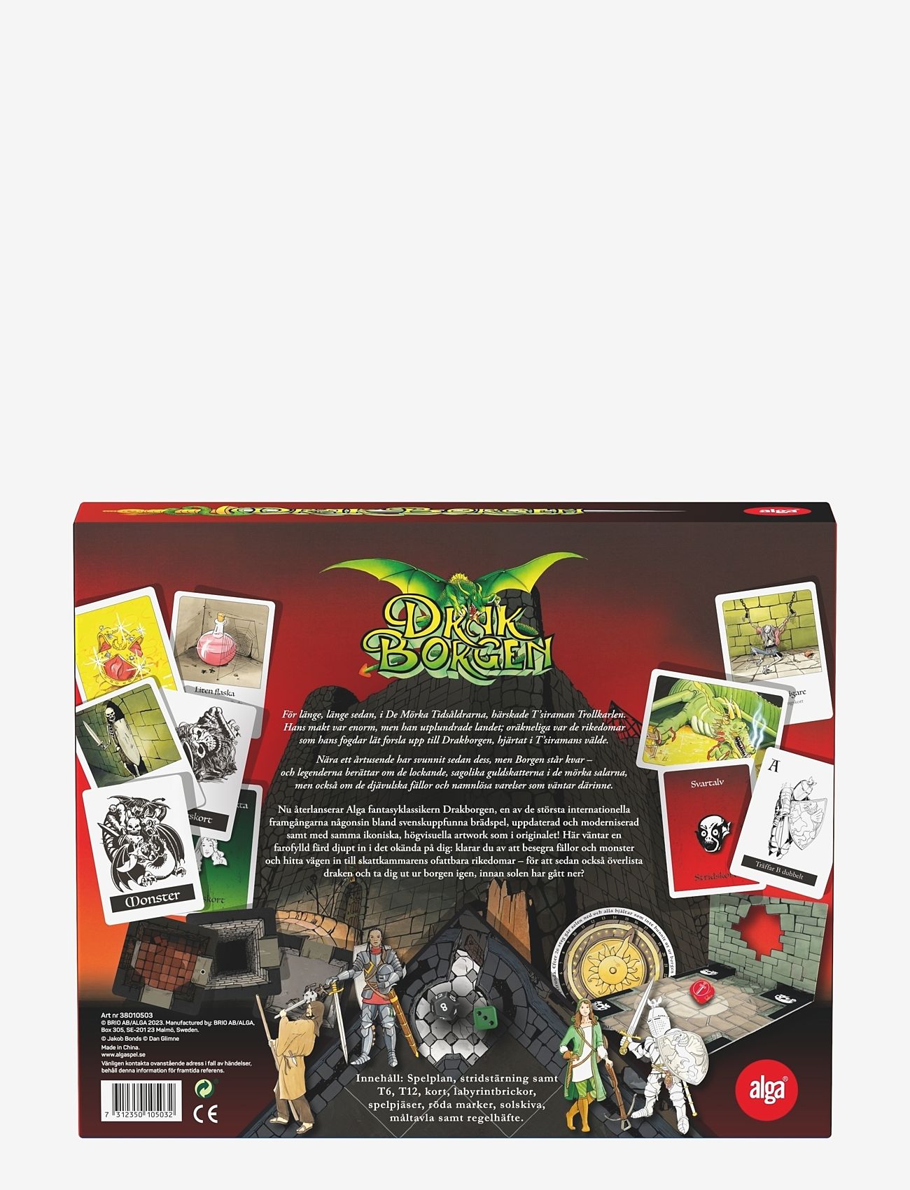 Alga - Drakborgen Svensk - brætspil - multi coloured - 3