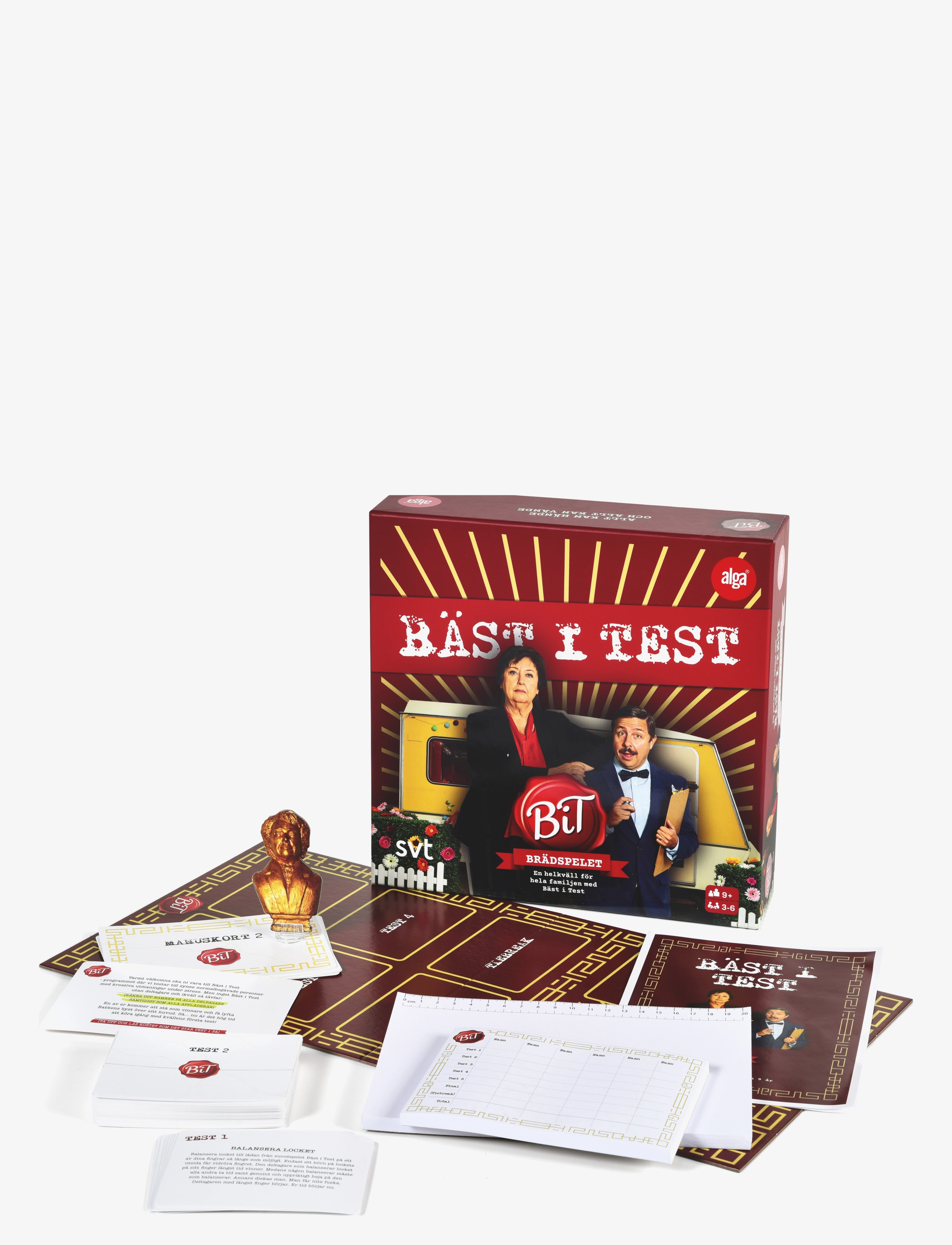 Alga Bäst I Test, SWEDISH, Multi/patterned, Spil > Brætspil, Børn