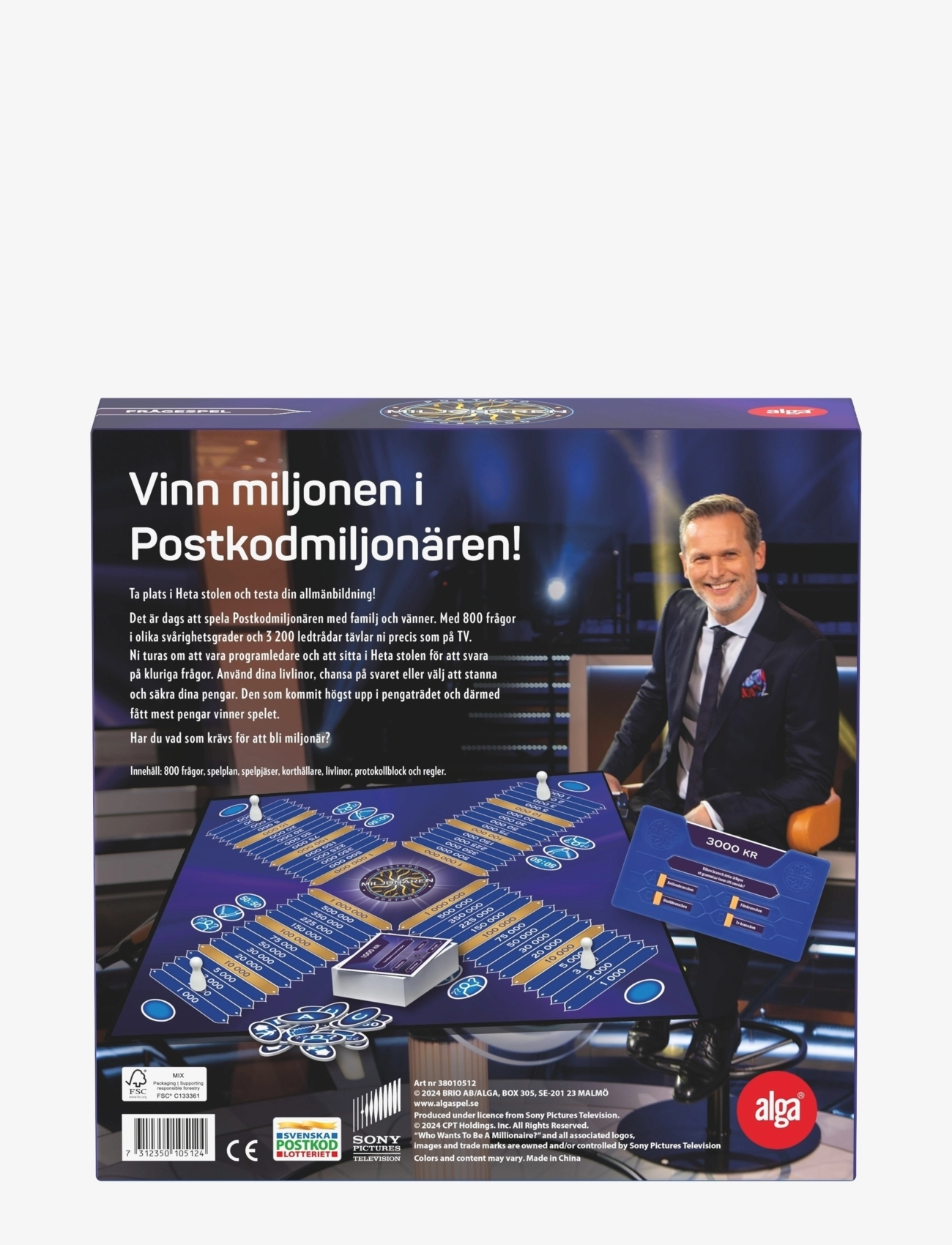 Alga - Postkodlotteriet - spel & pussel - multi coloured - 3