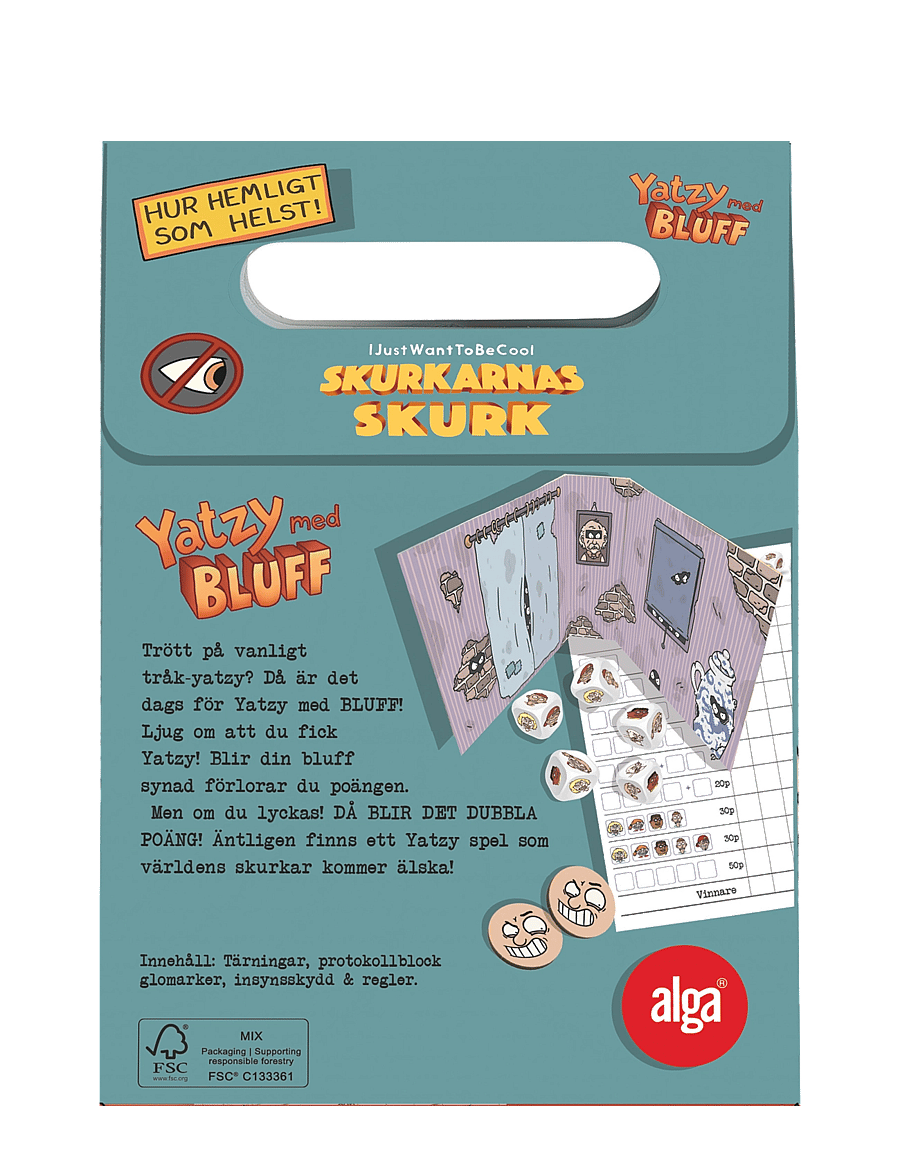 Alga - Yatzy med bluff – Skurkarnas skurk - borðspil - multi coloured - 1