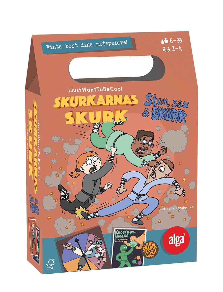 Alga - Sten sax skurk - Skurkarnas skurk - aktive spil - multi coloured - 0