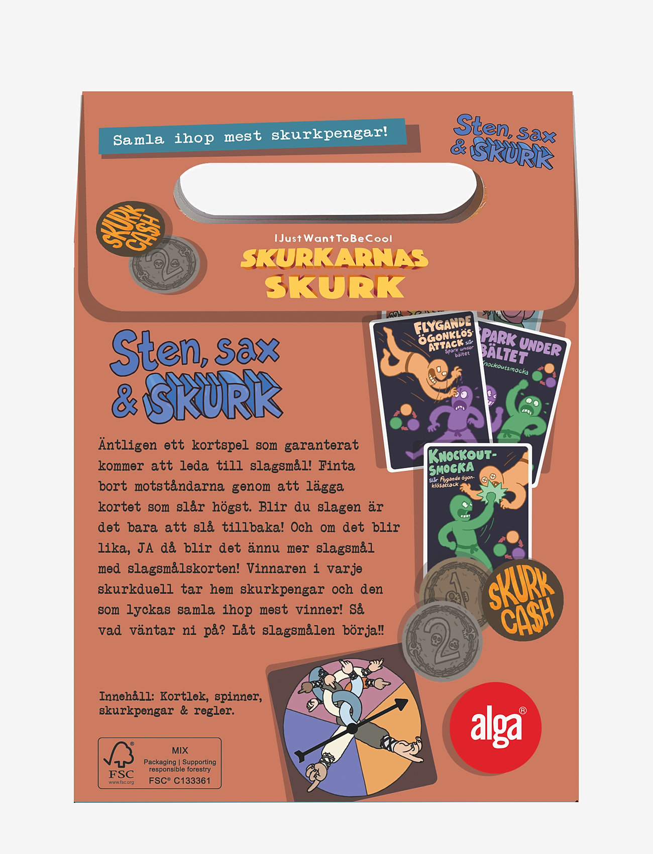 Alga - Sten sax skurk - Skurkarnas skurk - hreyfispil - multi coloured - 1