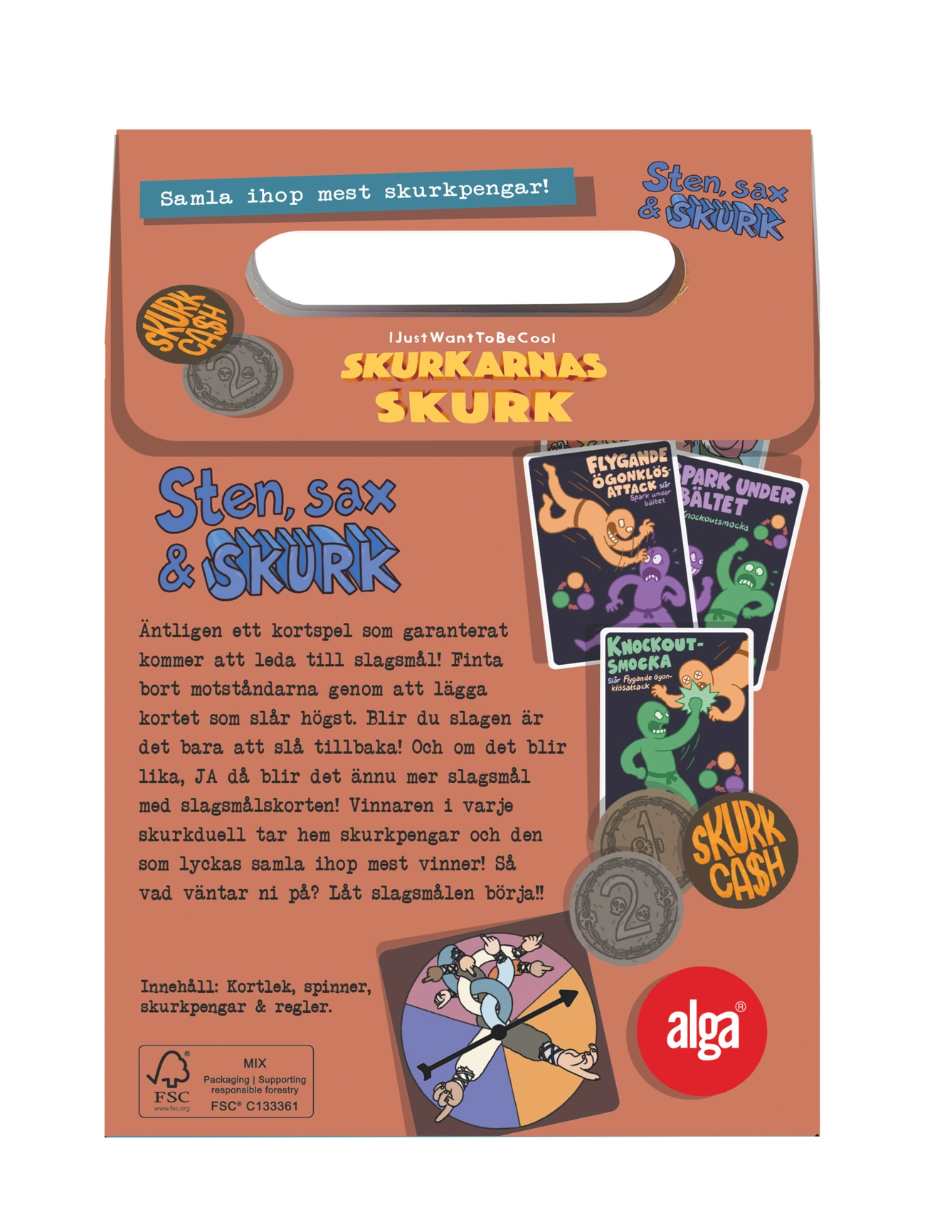 Alga - Sten sax skurk - Skurkarnas Skurk - spel - multi coloured - 1