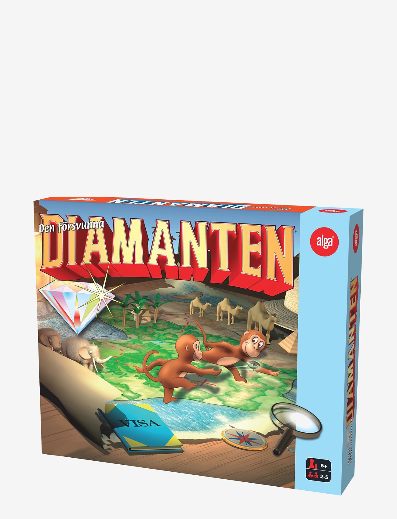 Alga - Diamanten, svensk - brætspil - multi coloured - 0