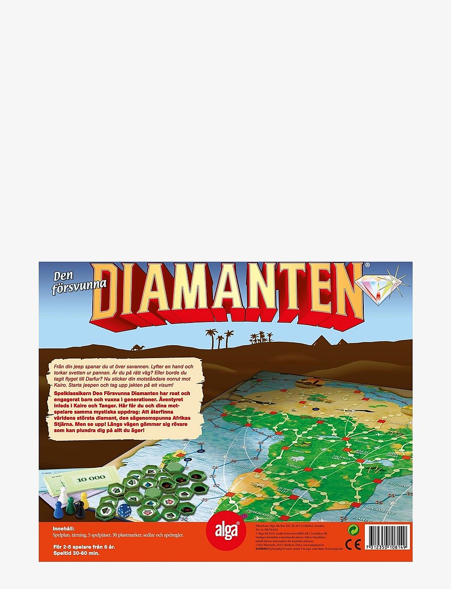 Alga - Diamanten - brädspel - multi coloured - 4
