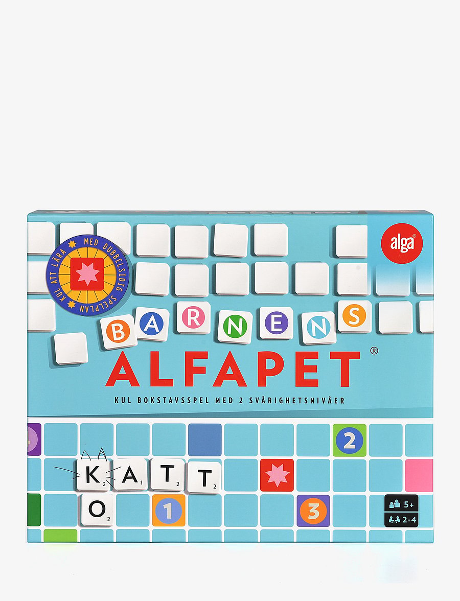 Alga - Barnens Alfapet - pedagogiska spel - multi coloured - 0