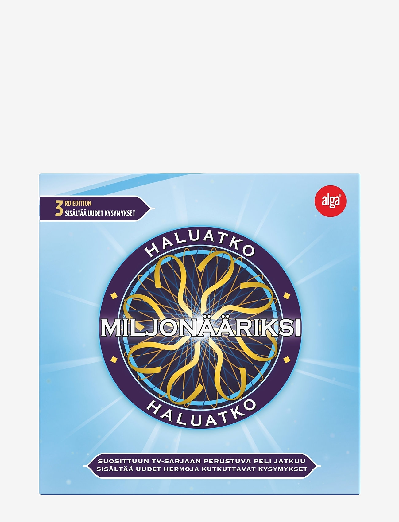 Alga - Haluatko Miljonääriksi 3 rd edition - brætspil - multi coloured - 2