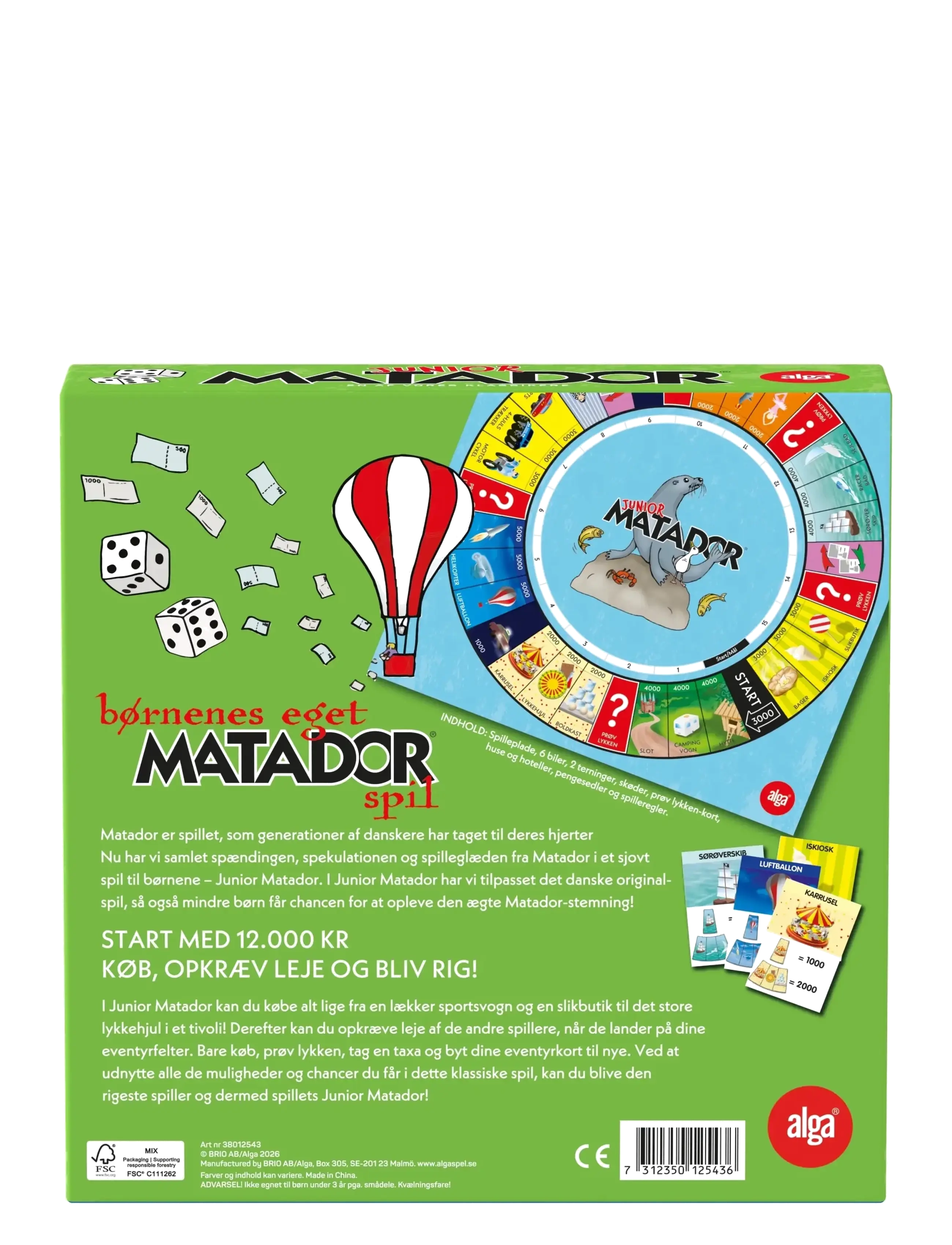 Alga - Matador Jr - brädspel - multi coloured - 2