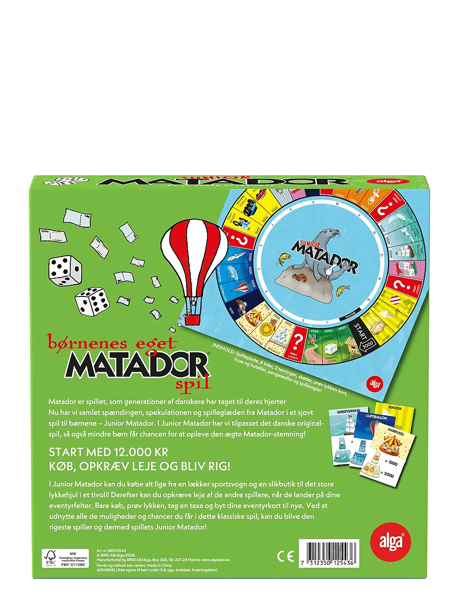 Alga - Matador Jr - brädspel - multi coloured - 2