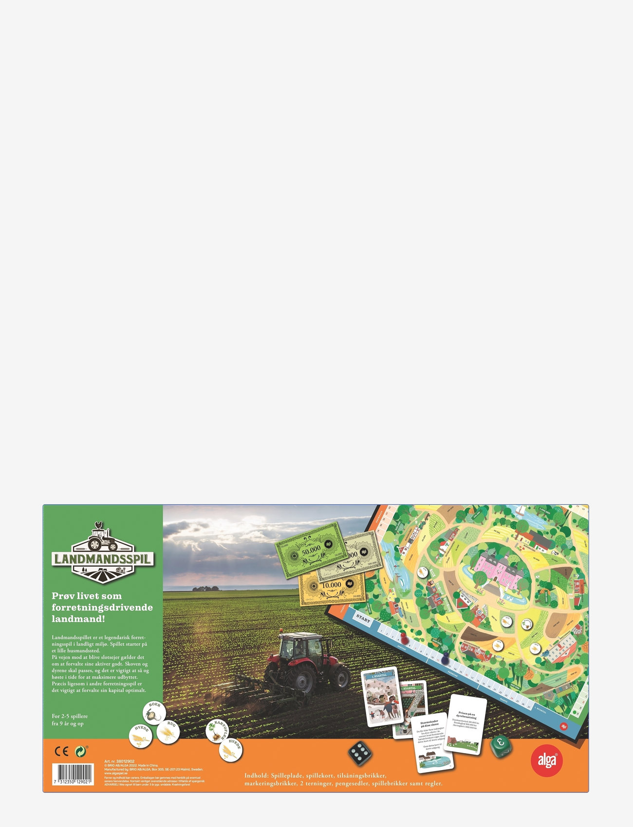 Alga - Landmandsspil - brætspil - multi coloured - 2