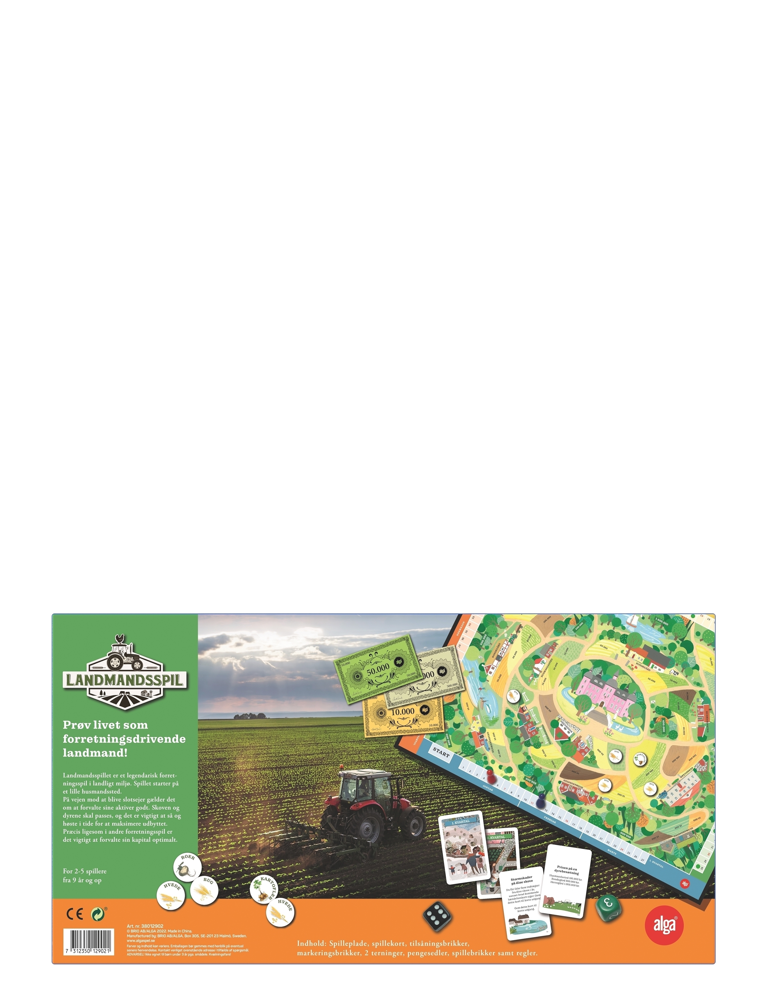 Alga - Bondespelet Dansk - spel - multi coloured - 2