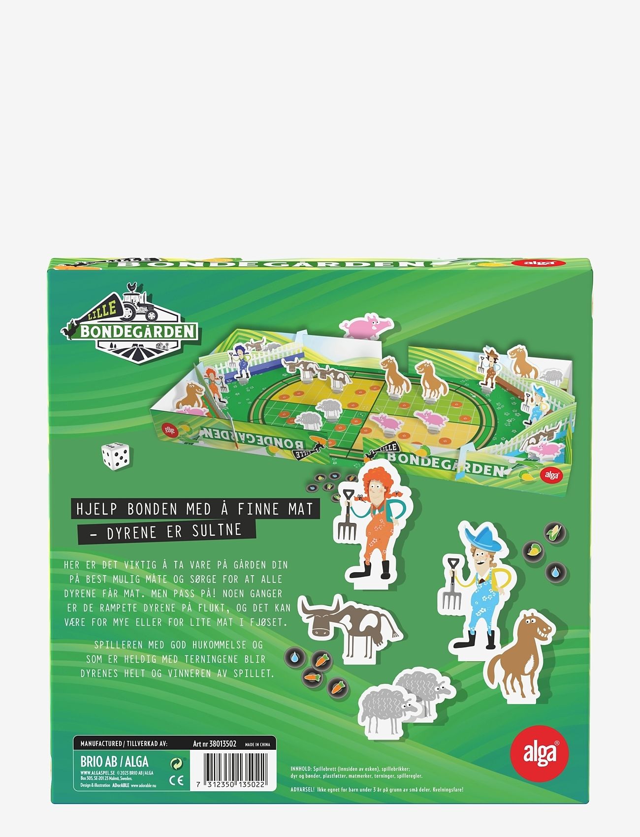 Alga - Lille Bondegården - board games - multi coloured - 3