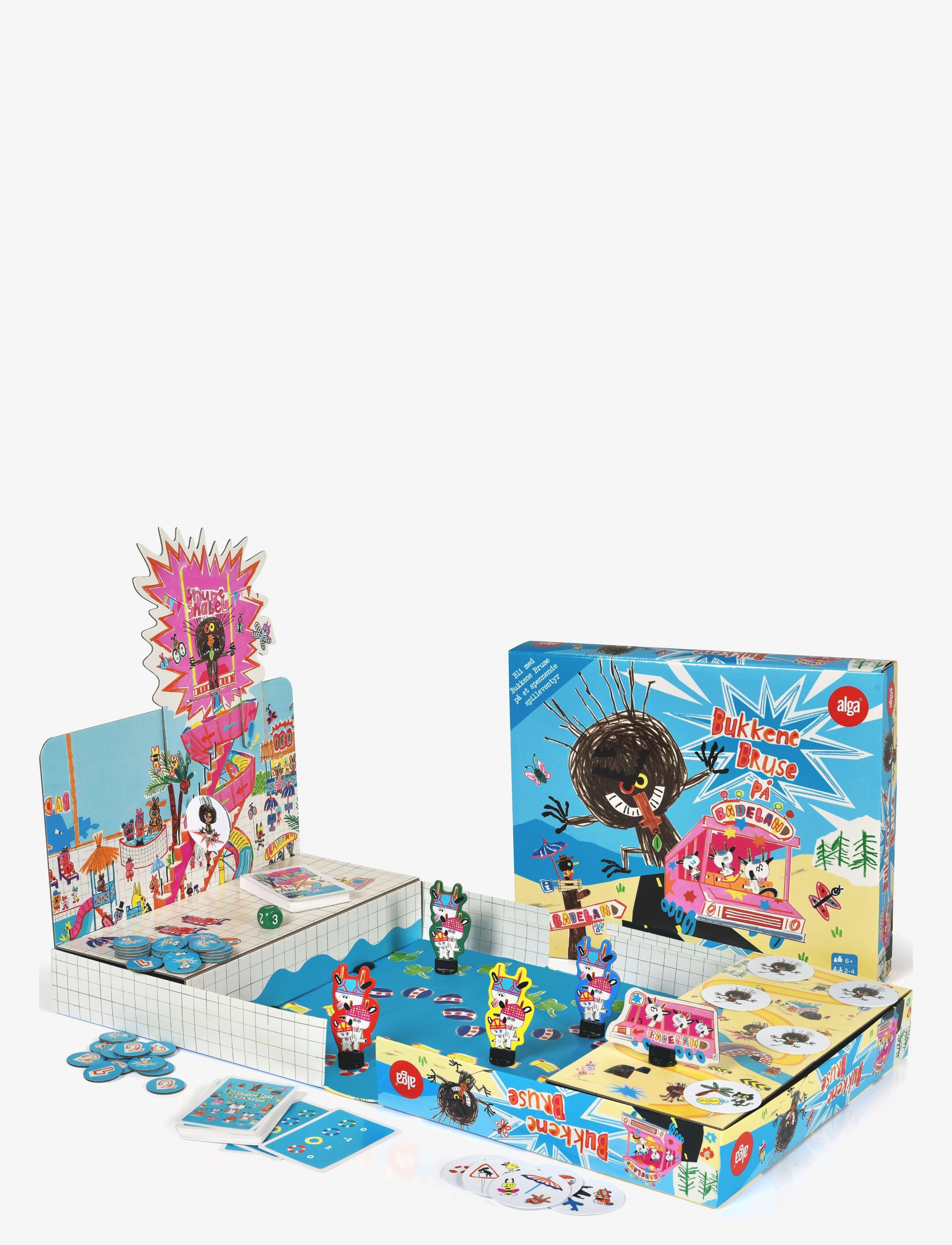 Alga Bukkerne Bruse - Spill & Puslespill - MULTI COLOURED / multi