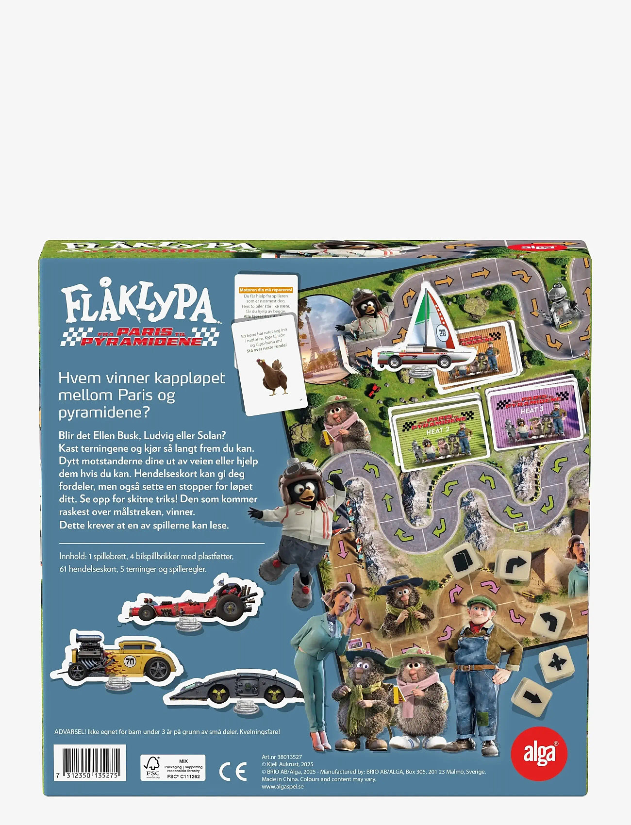 Alga - Flåklypa - brætspil - multi coloured - 1