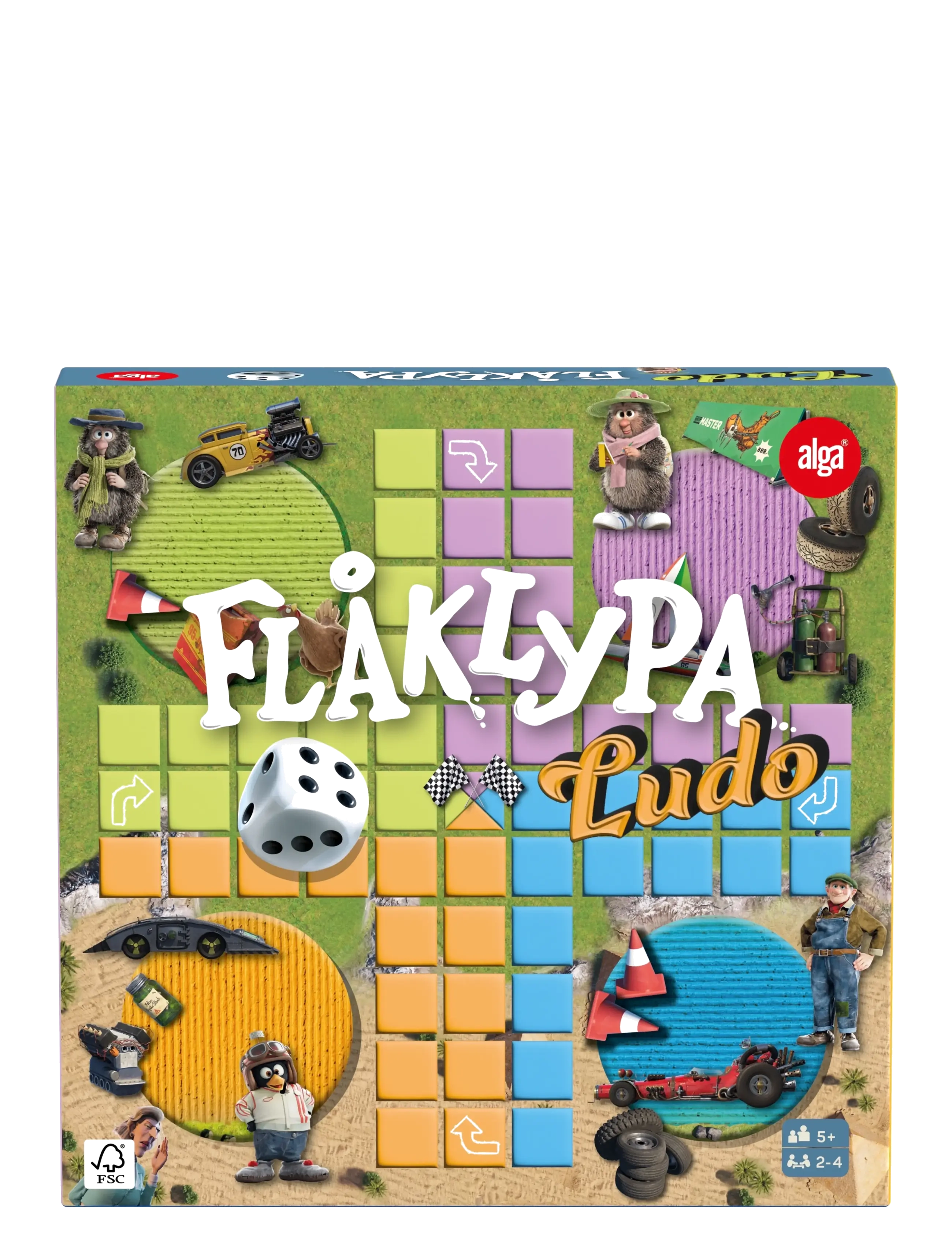 Alga - Flåklypa Ludo - multi coloured - 1