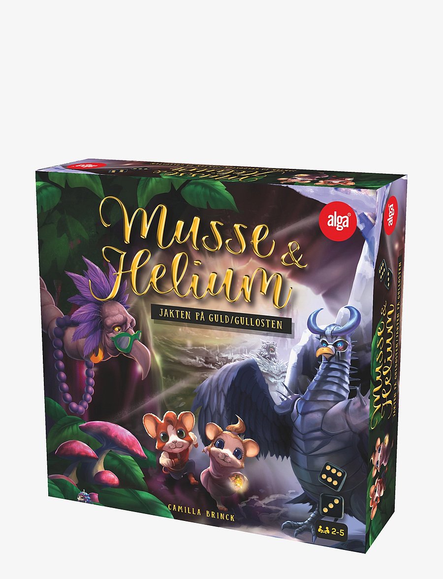 Alga - Jakten på guld/gullosten-Musse & Helium - borðspil - multi coloured - 0